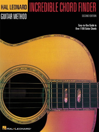 Incredible Chord Finder – 9″ x 12″ Edition Hal Leonard Guitar Method Supplement HL00697208