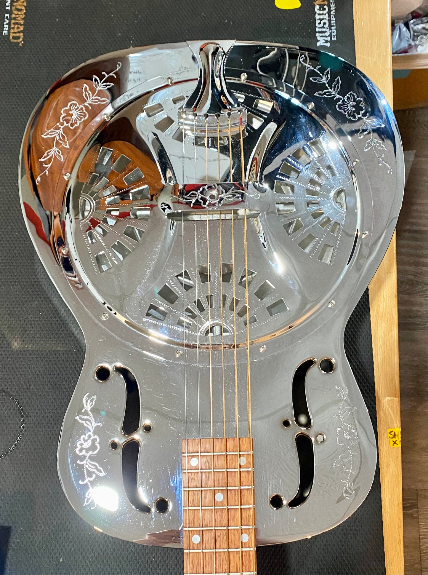 1987 Dobro Model 36 Resophonic Acoustic Guitar Rose Model Used - Consignment