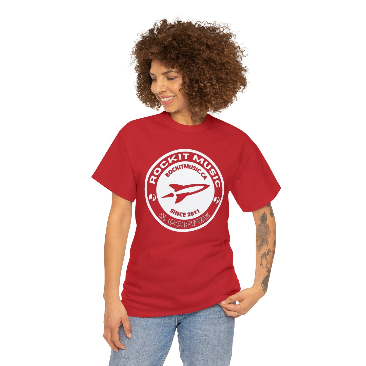 Rockit T-Shirt - White Logo