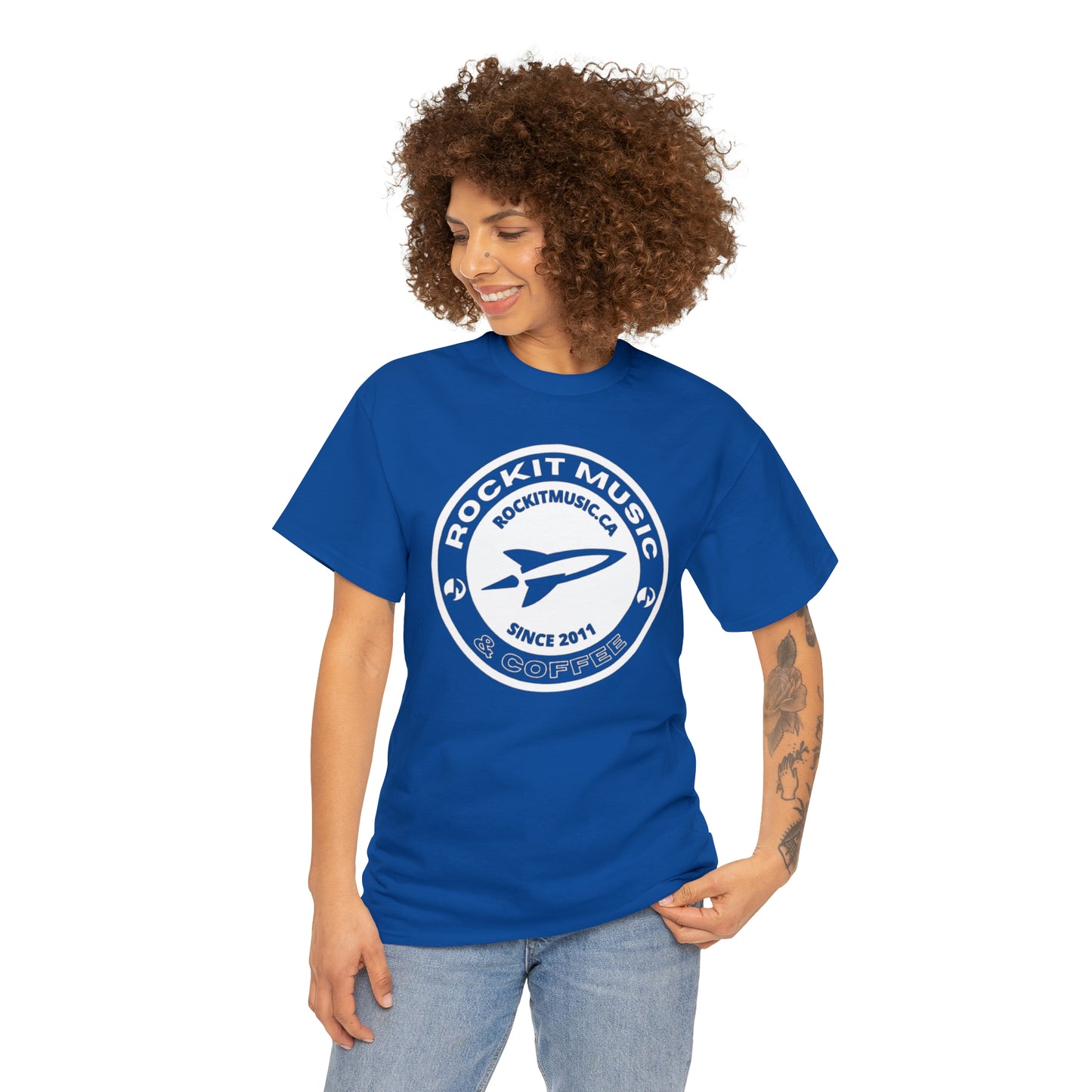 Rockit T-Shirt - White Logo
