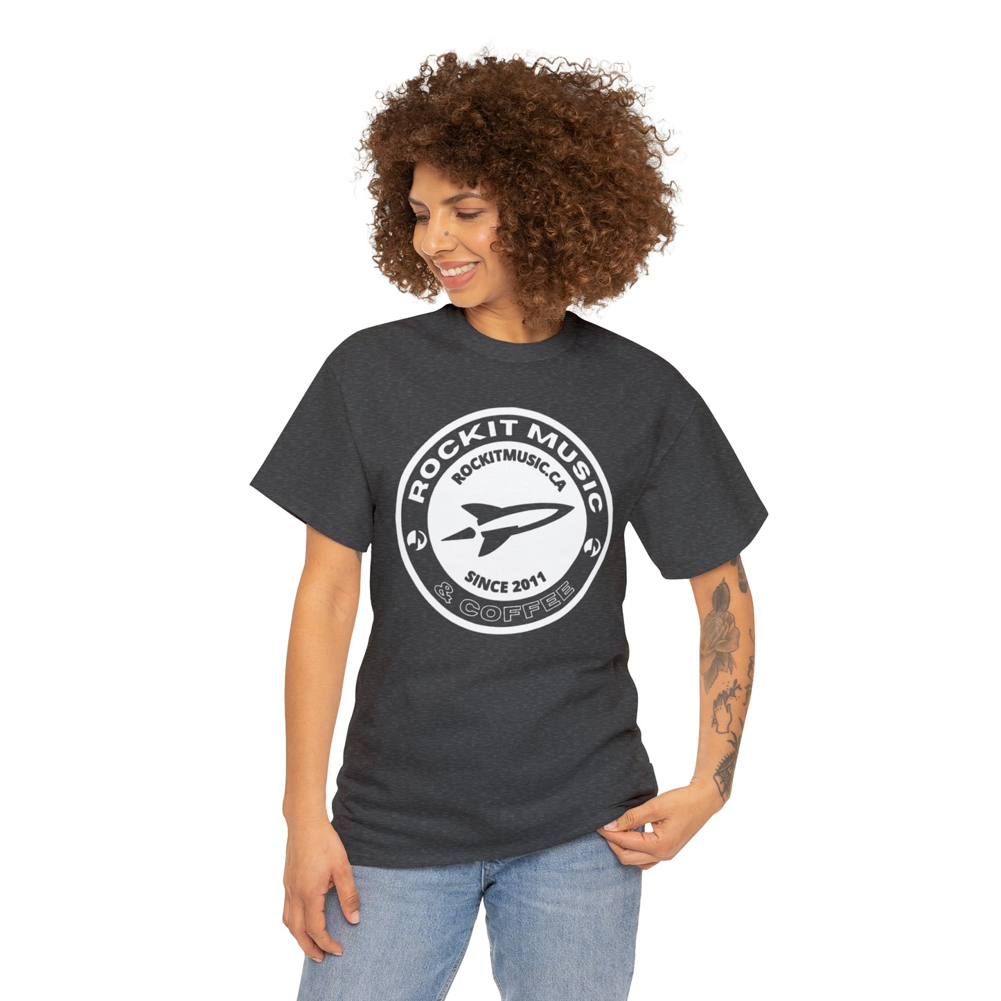 Rockit T-Shirt - White Logo