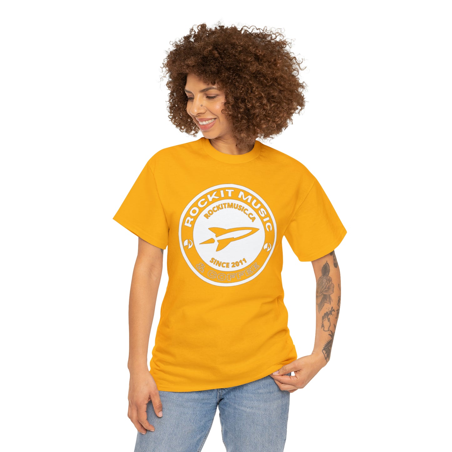 Rockit T-Shirt - White Logo