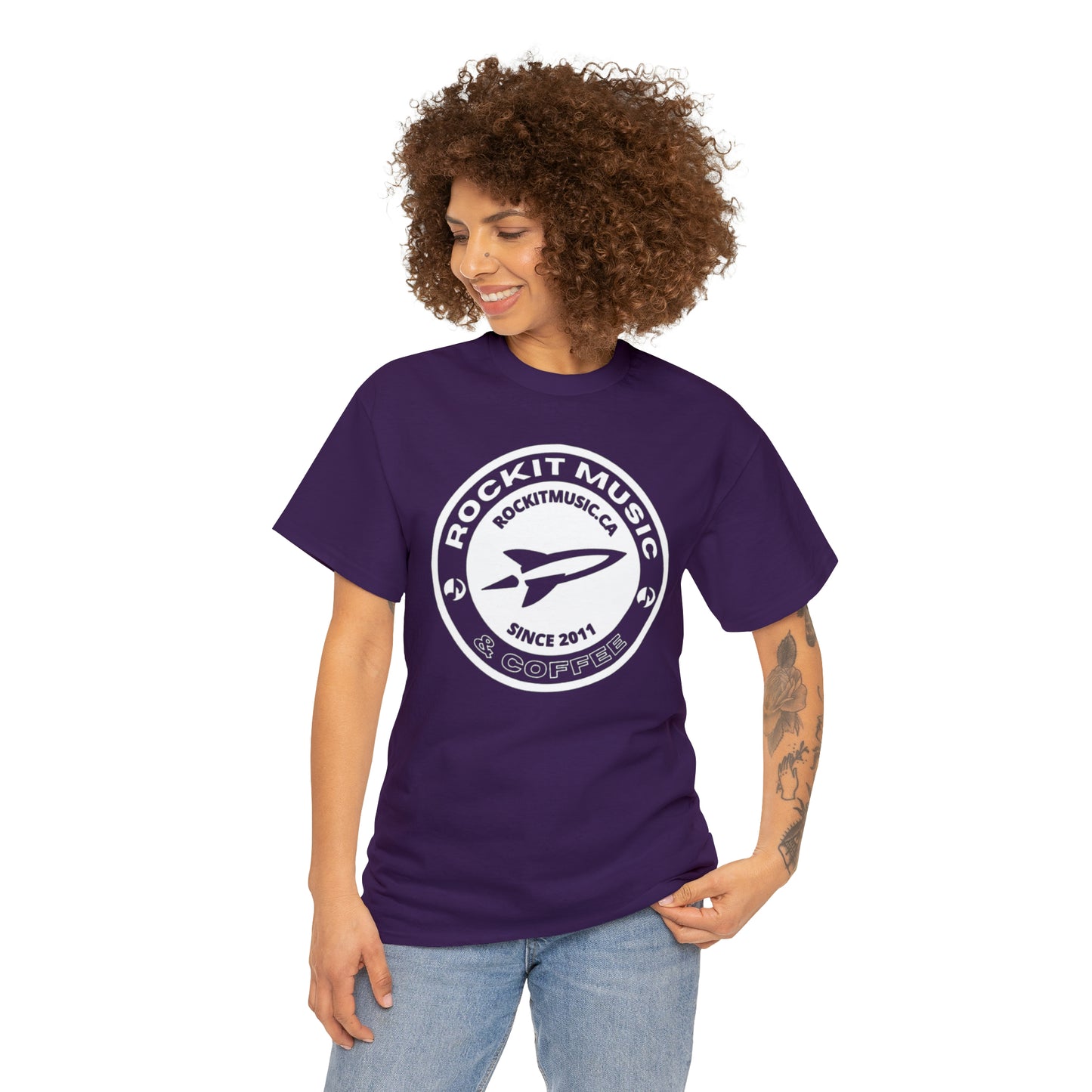 Rockit T-Shirt - White Logo