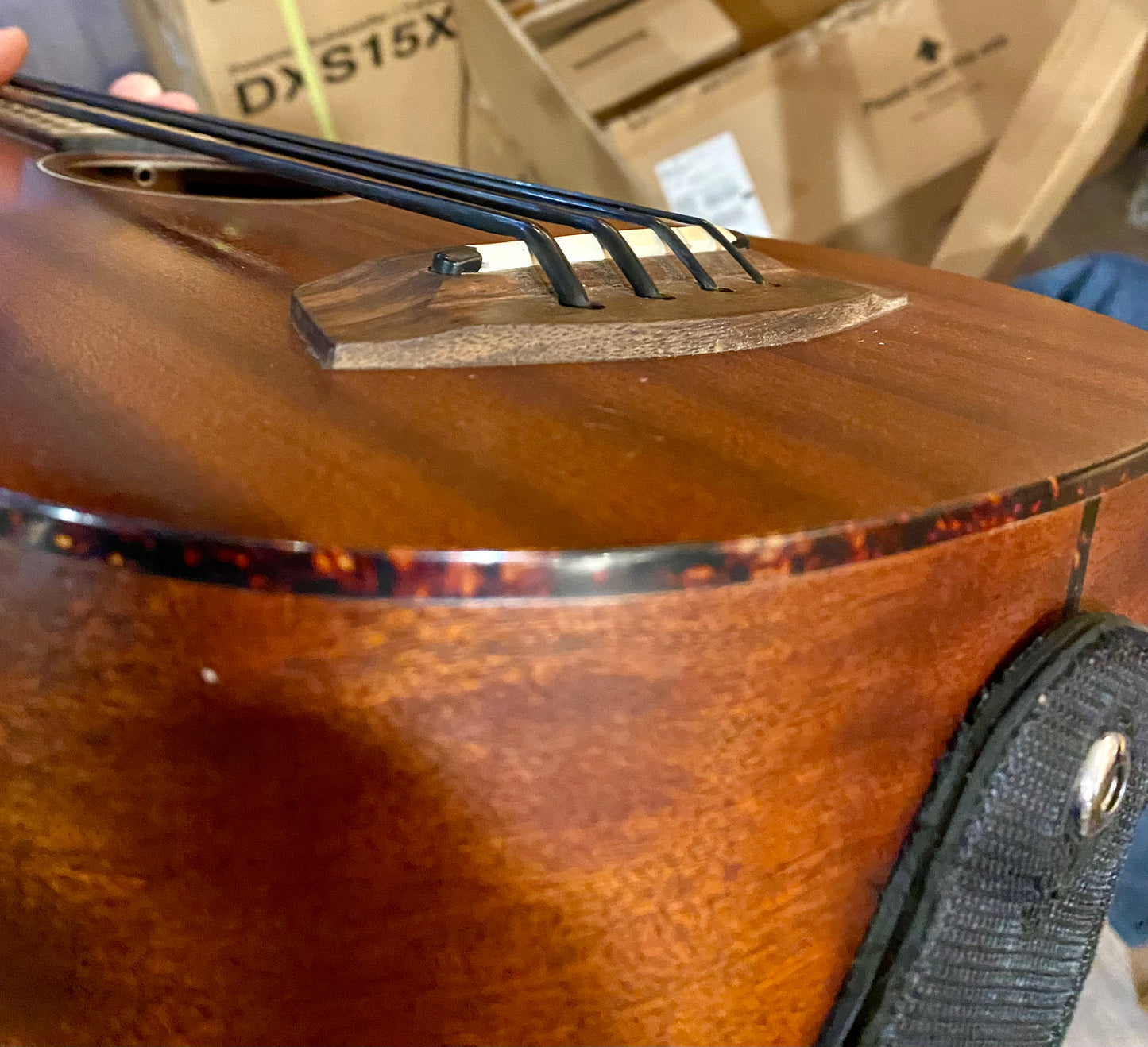 Used Kala UBass KA-UBASS FS Natural Mahogany