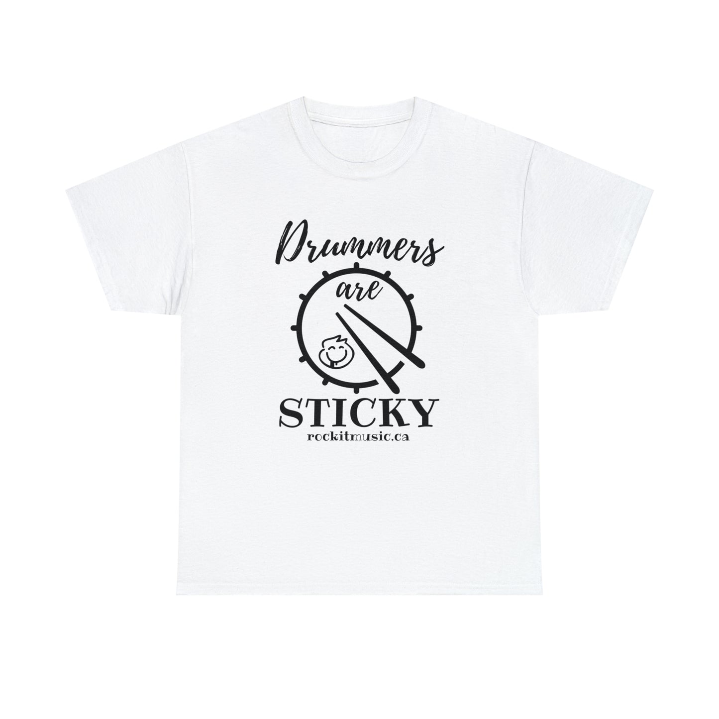 Rockit T-Shirt - Drummers are Sticky