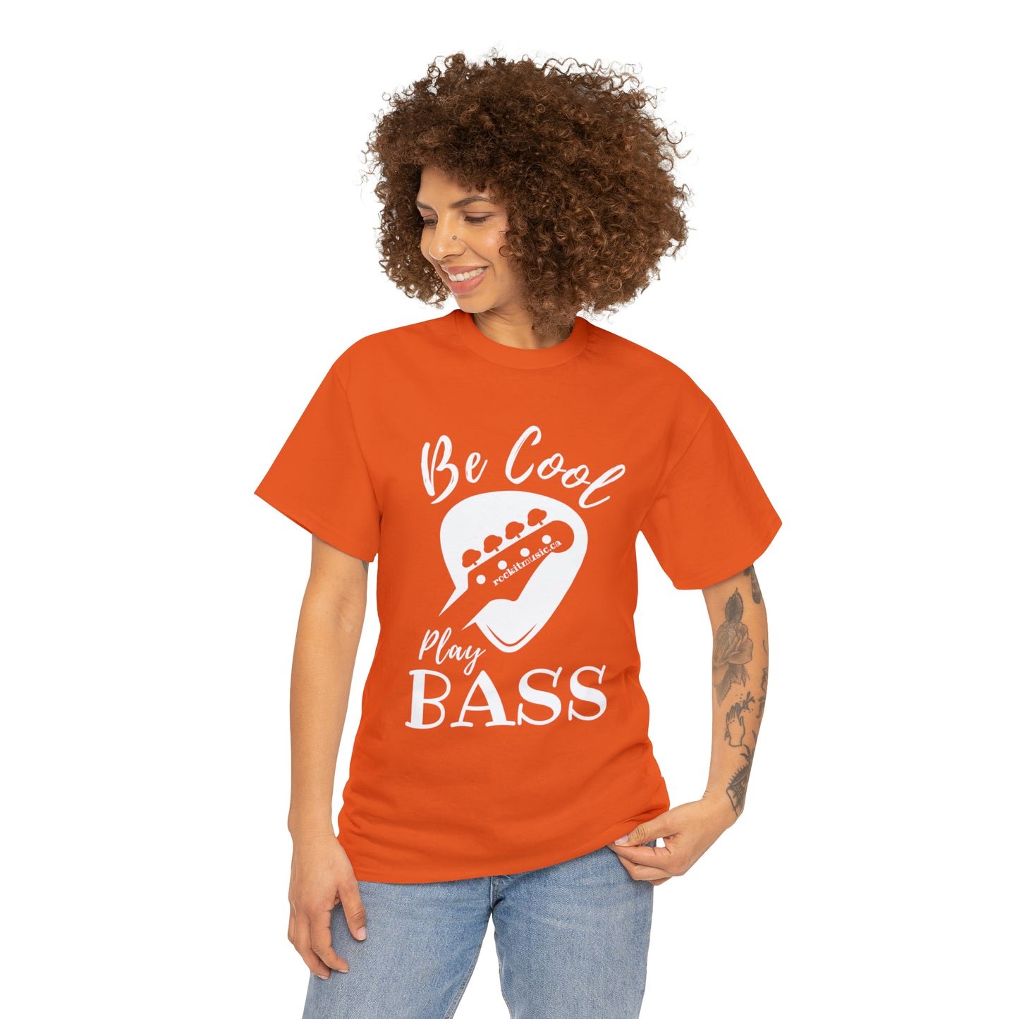 Rockit T-Shirt - Be Cool Play Bass