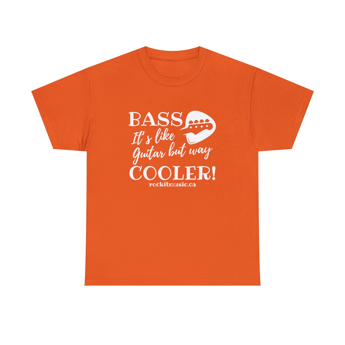 Rockit T-Shirt - Bass is Cooler