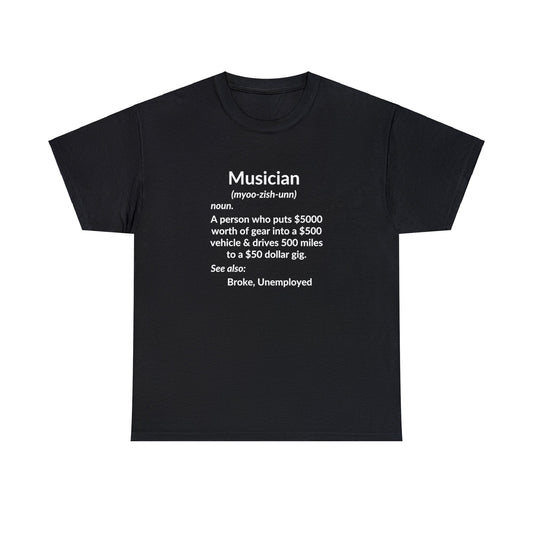 Rockit T-Shirt Musician Definition