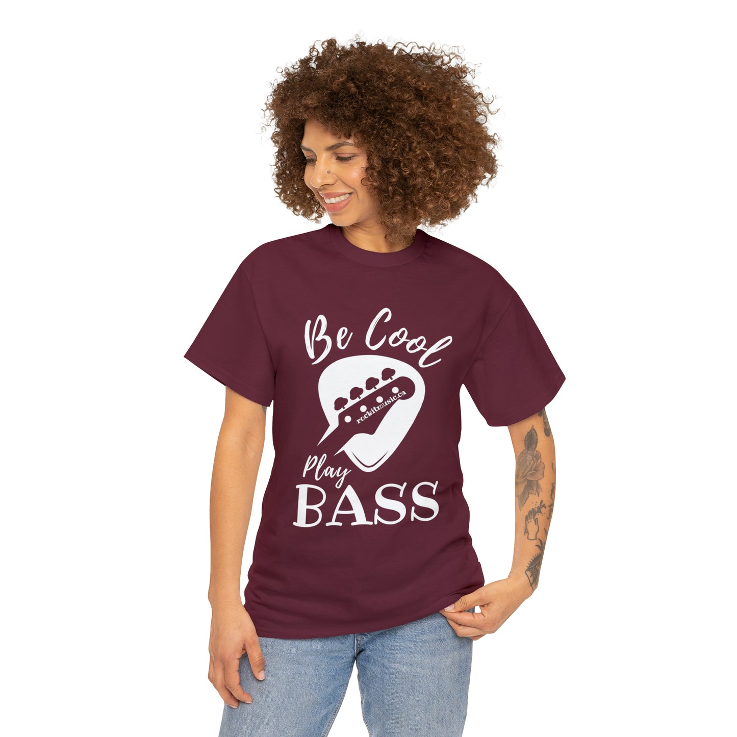 Rockit T-Shirt - Be Cool Play Bass