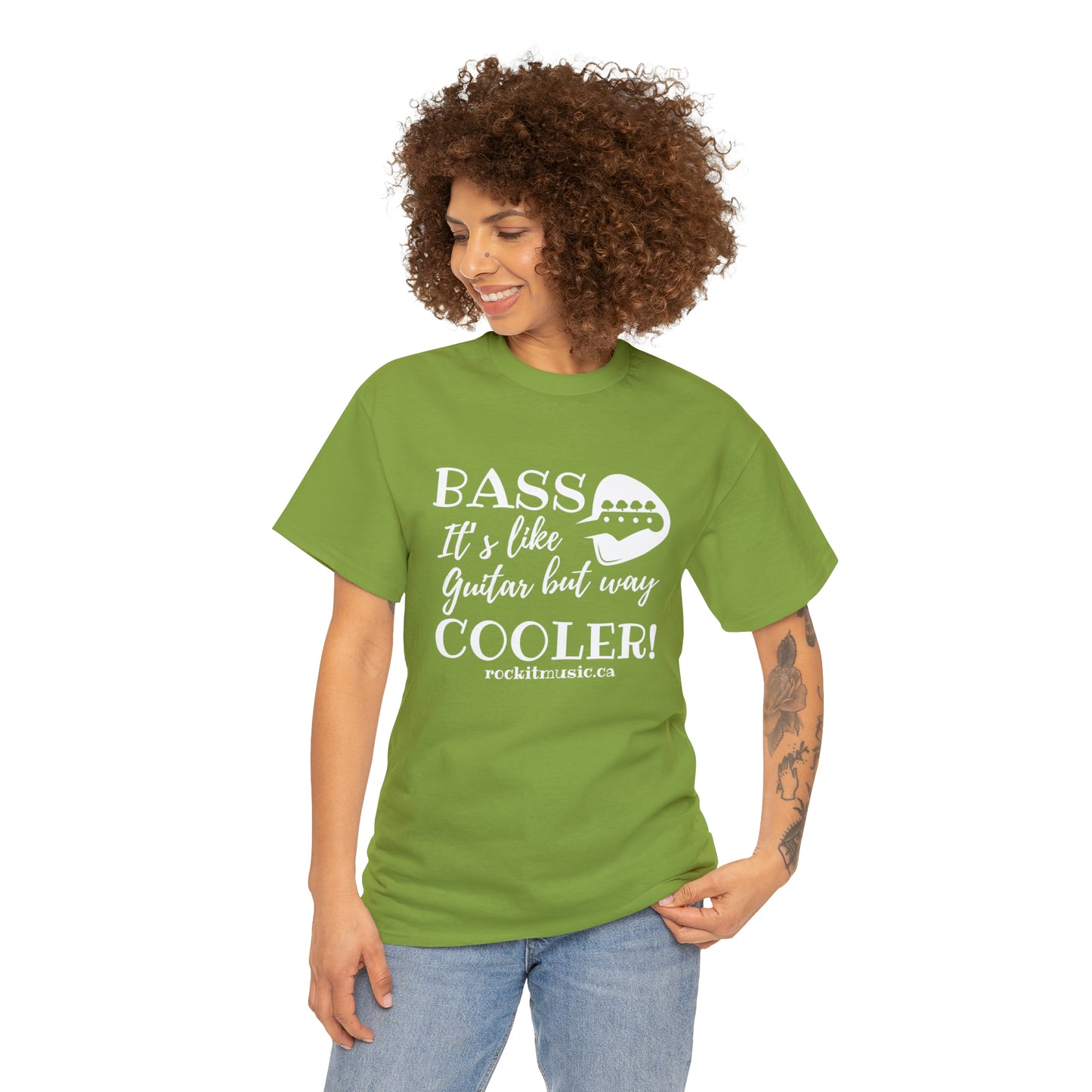 Rockit T-Shirt - Bass is Cooler