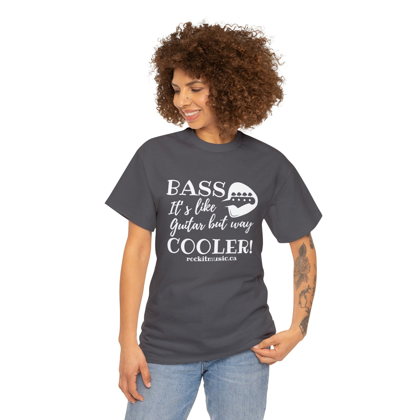 Rockit T-Shirt - Bass is Cooler