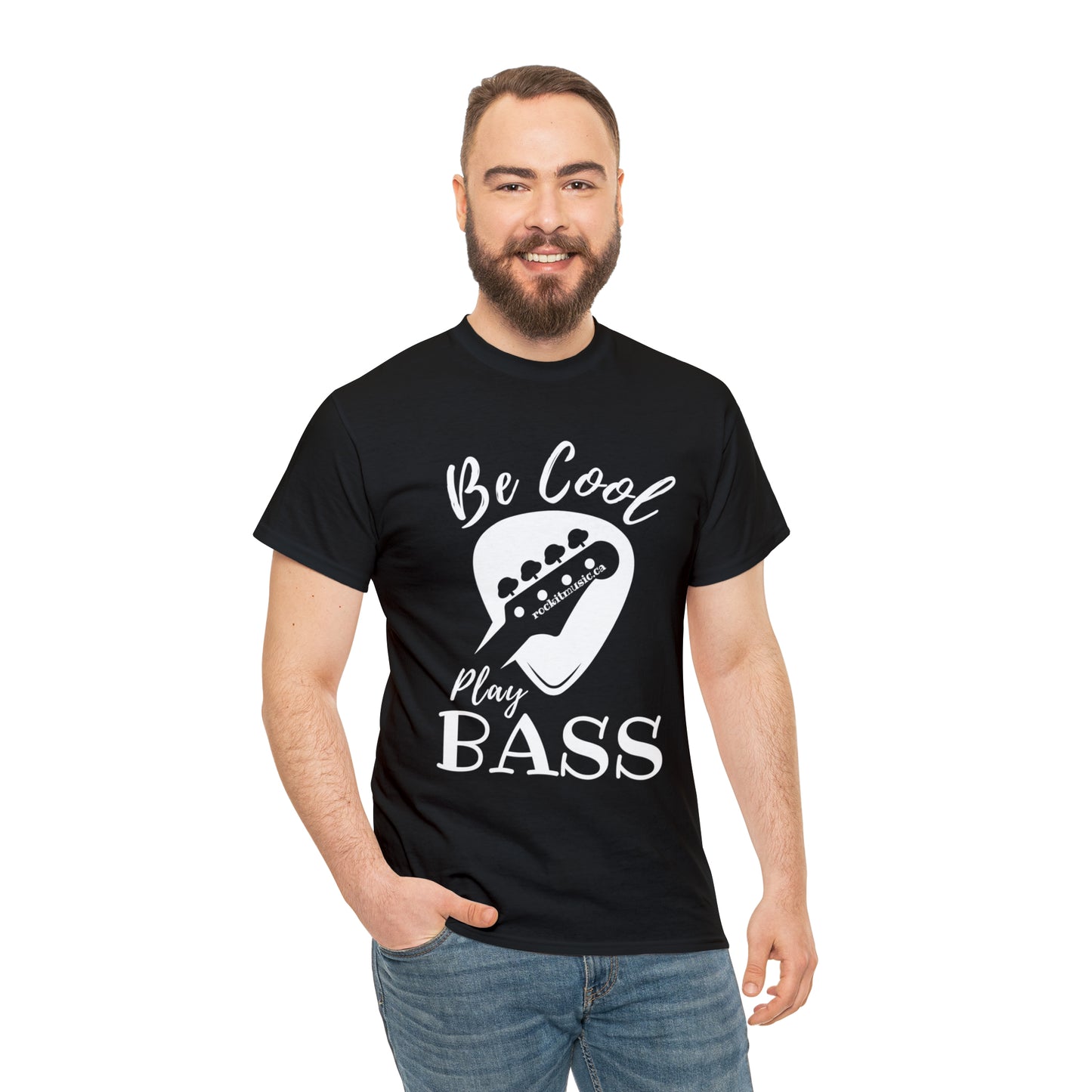 Rockit T-Shirt - Be Cool Play Bass