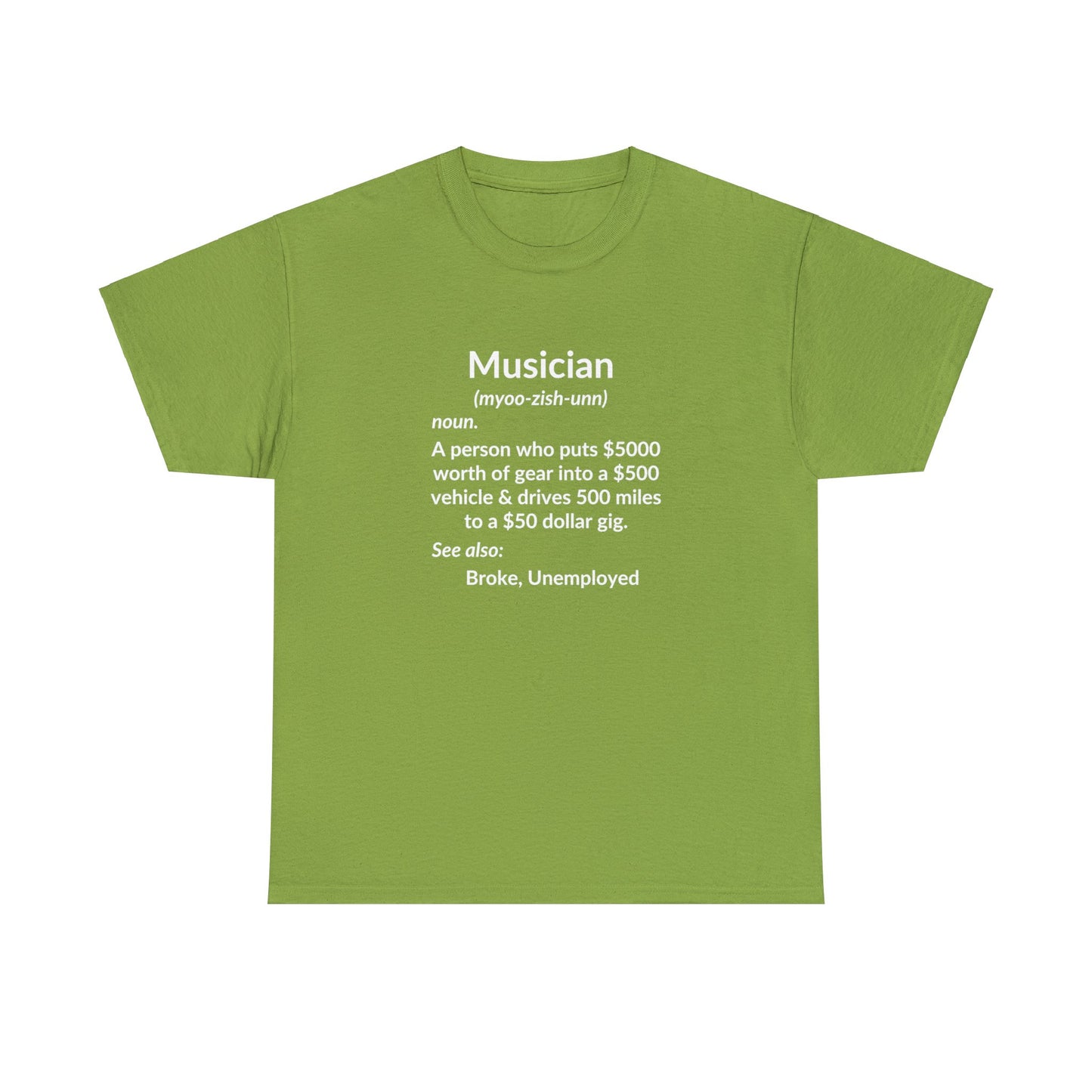 Rockit T-Shirt Musician Definition