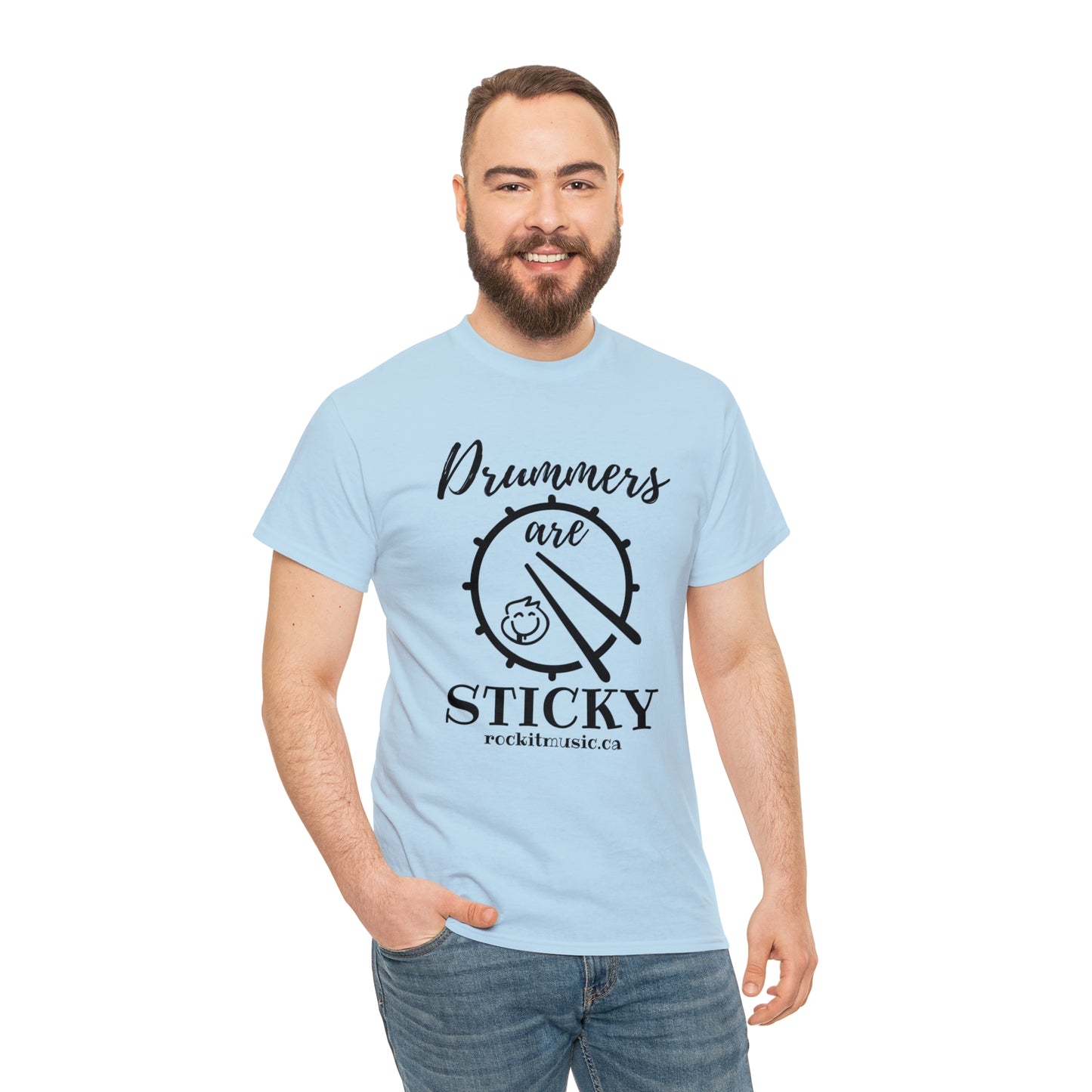 Rockit T-Shirt - Drummers are Sticky