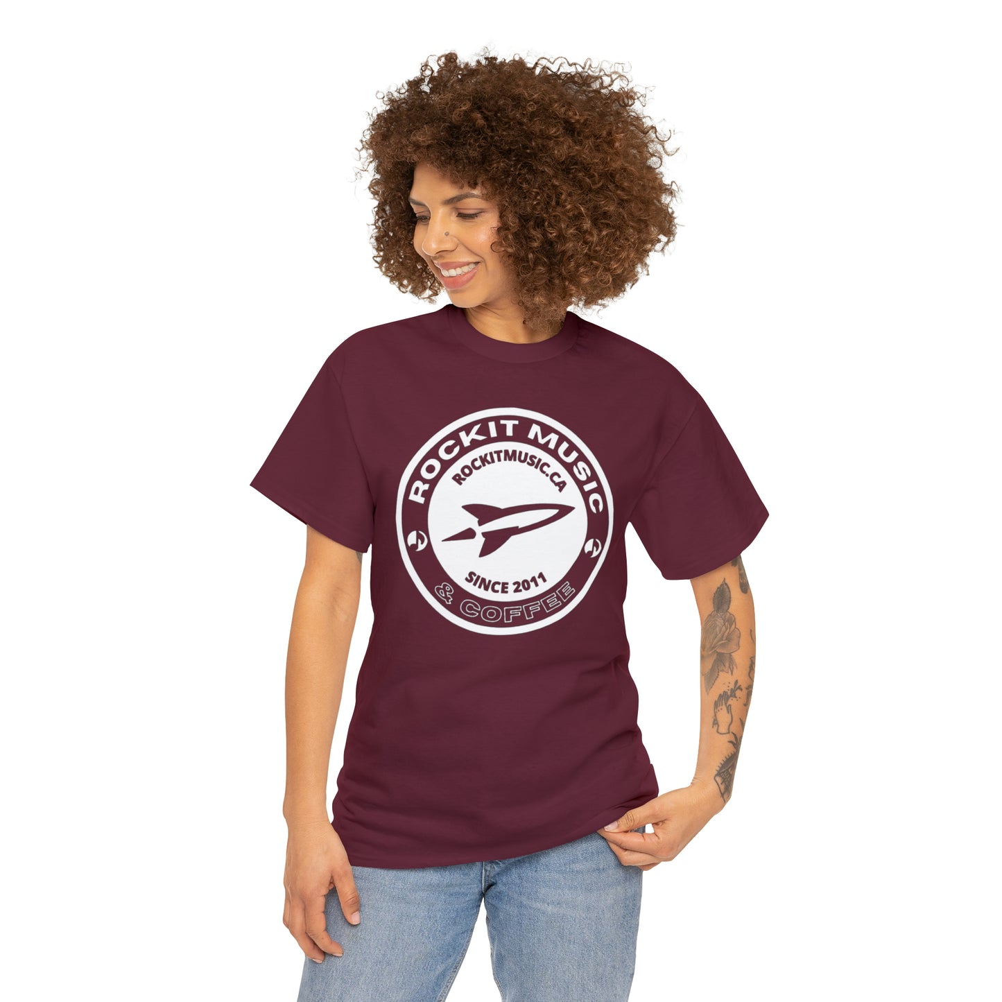 Rockit T-Shirt - White Logo