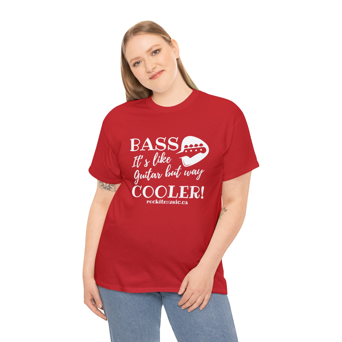 Rockit T-Shirt - Bass is Cooler