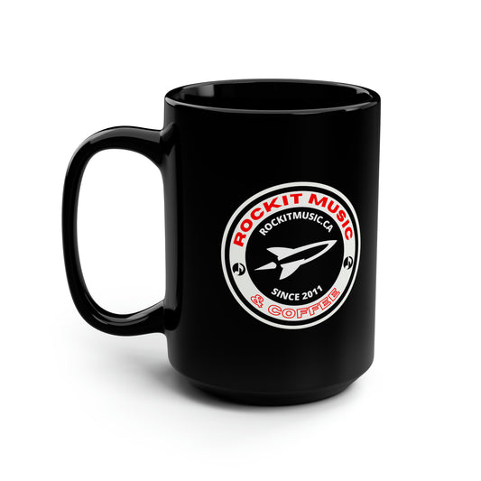 Rockit Black Mug, 15oz