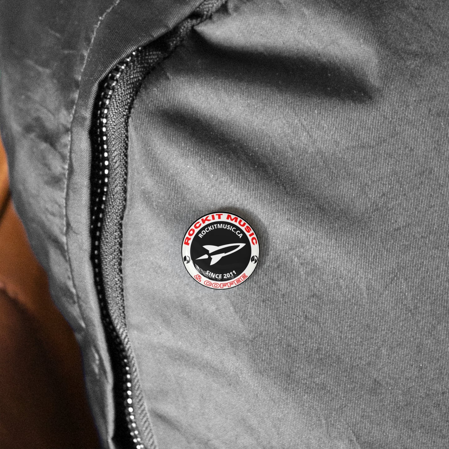 Round Rockit Pin