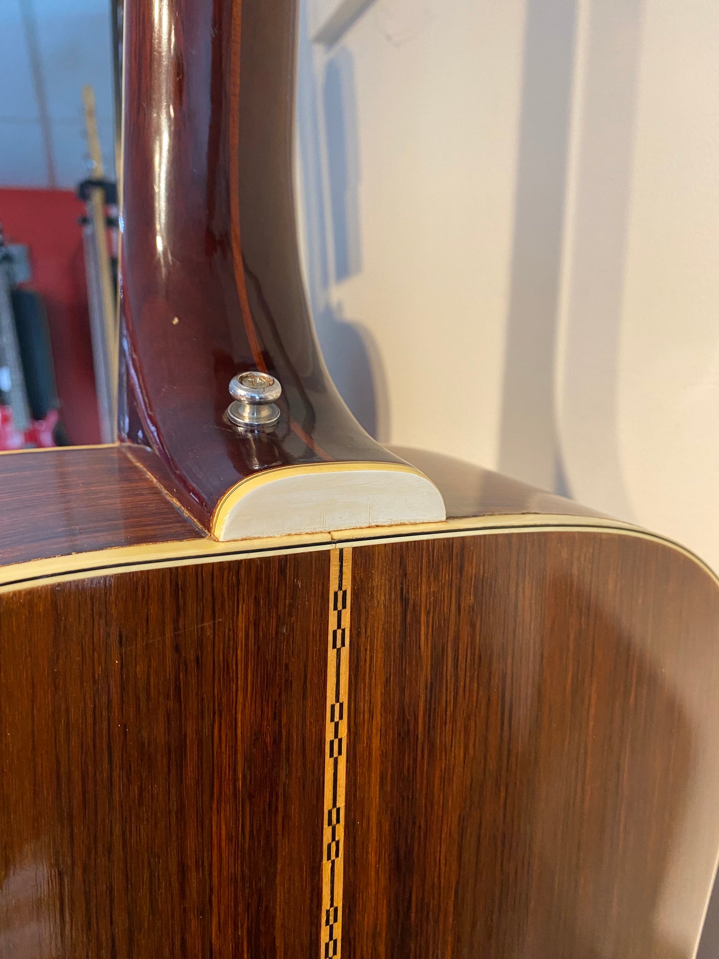 1976 Guild D55 Acoustic Guitar w/Piezo Pick-Up and Case