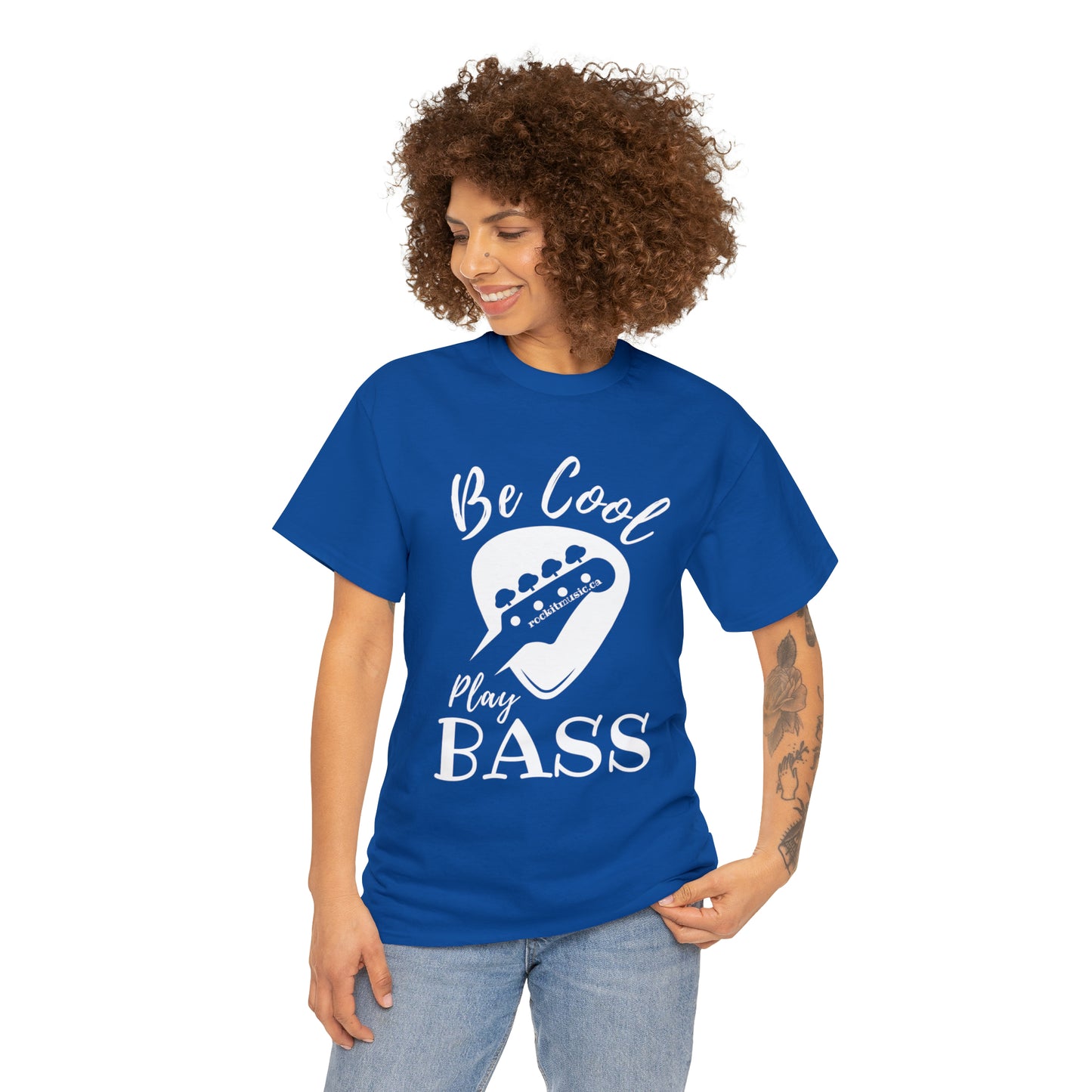Rockit T-Shirt - Be Cool Play Bass