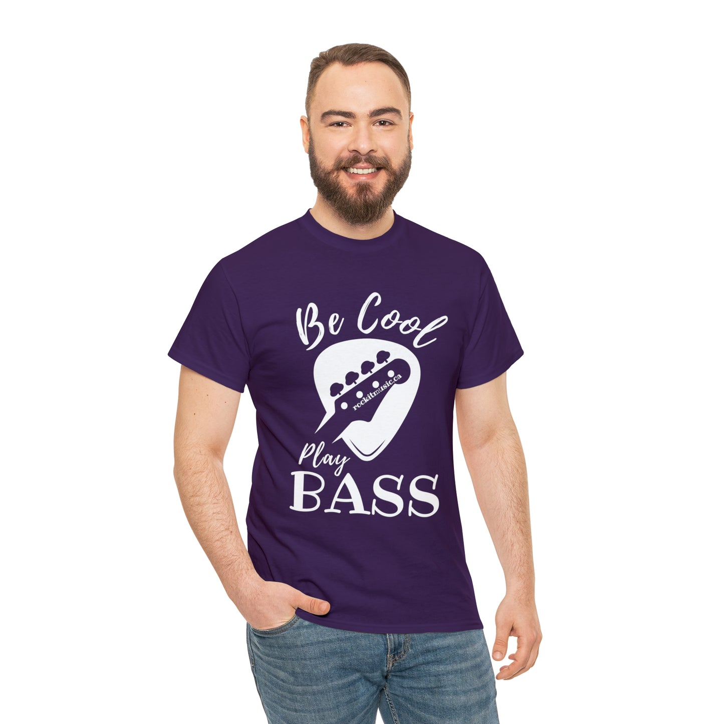 Rockit T-Shirt - Be Cool Play Bass