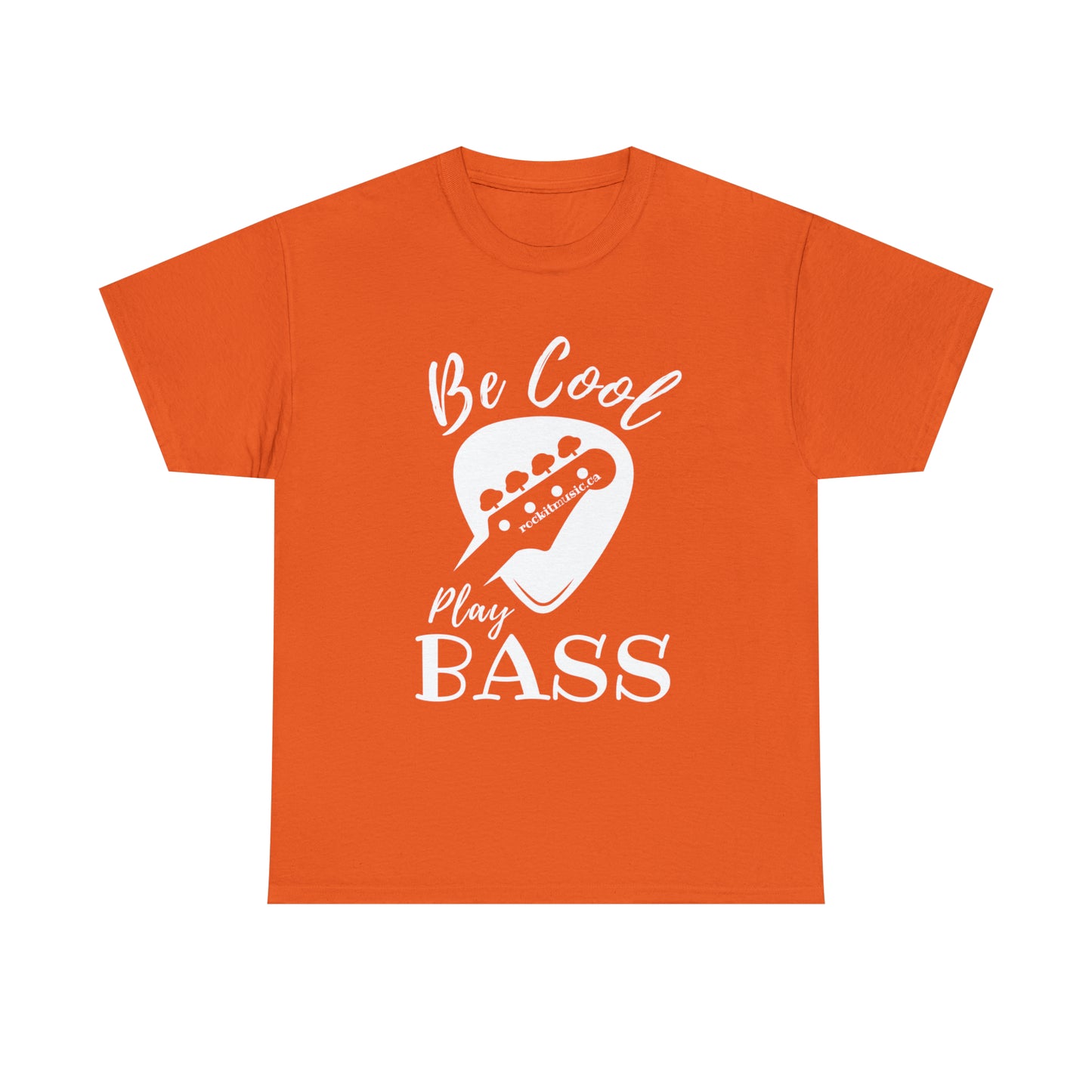 Rockit T-Shirt - Be Cool Play Bass