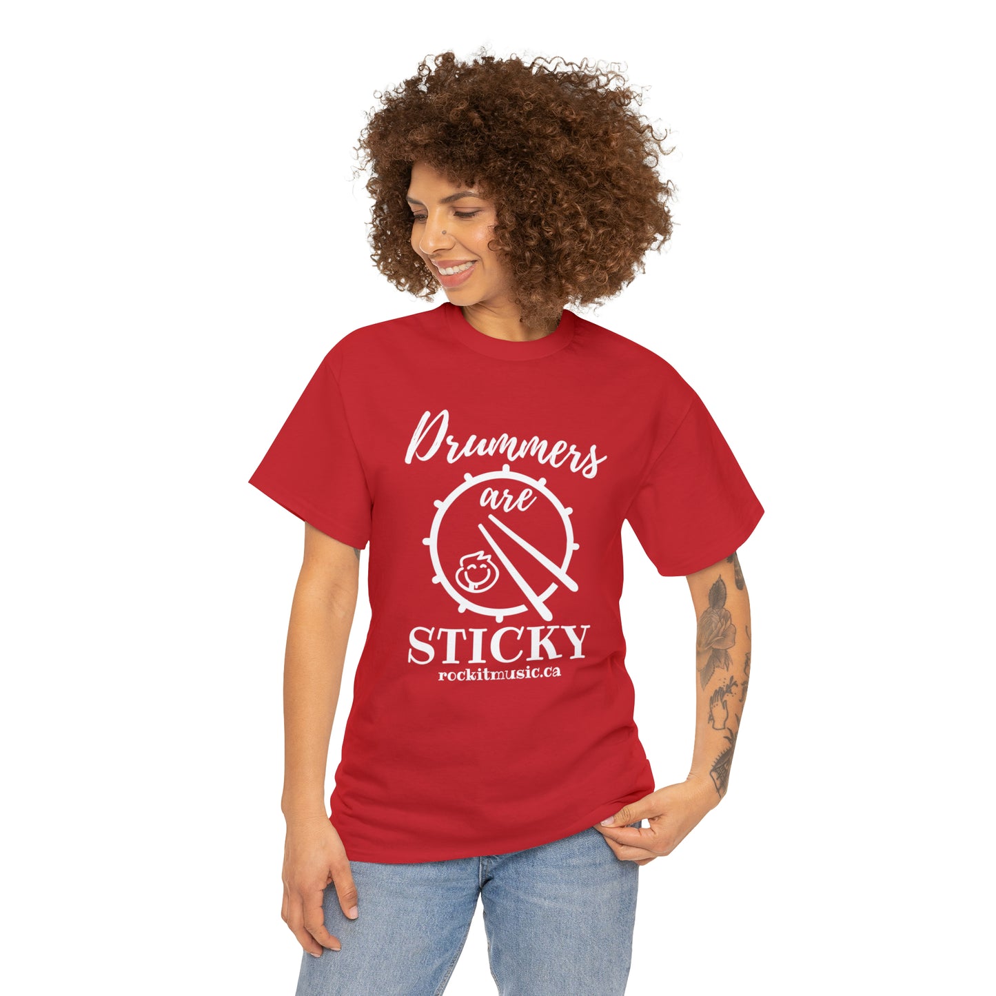 Rockit T-Shirt - Drummers are Sticky