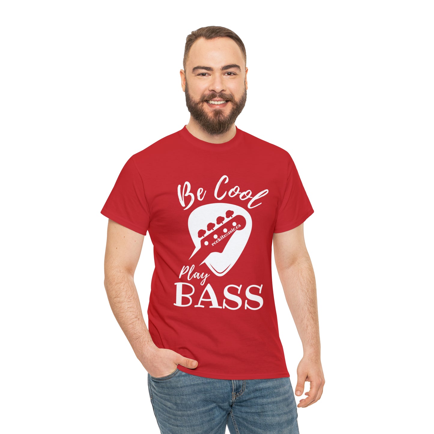 Rockit T-Shirt - Be Cool Play Bass