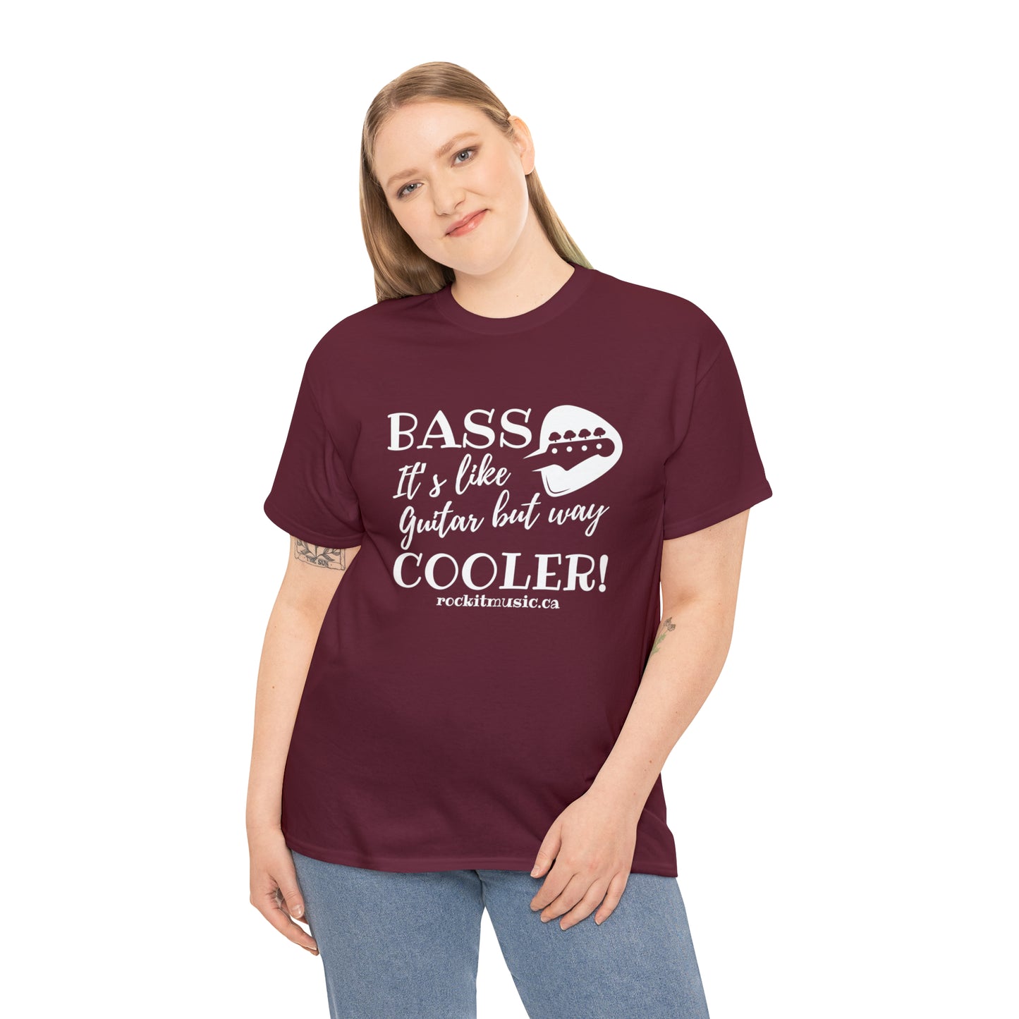 Rockit T-Shirt - Bass is Cooler