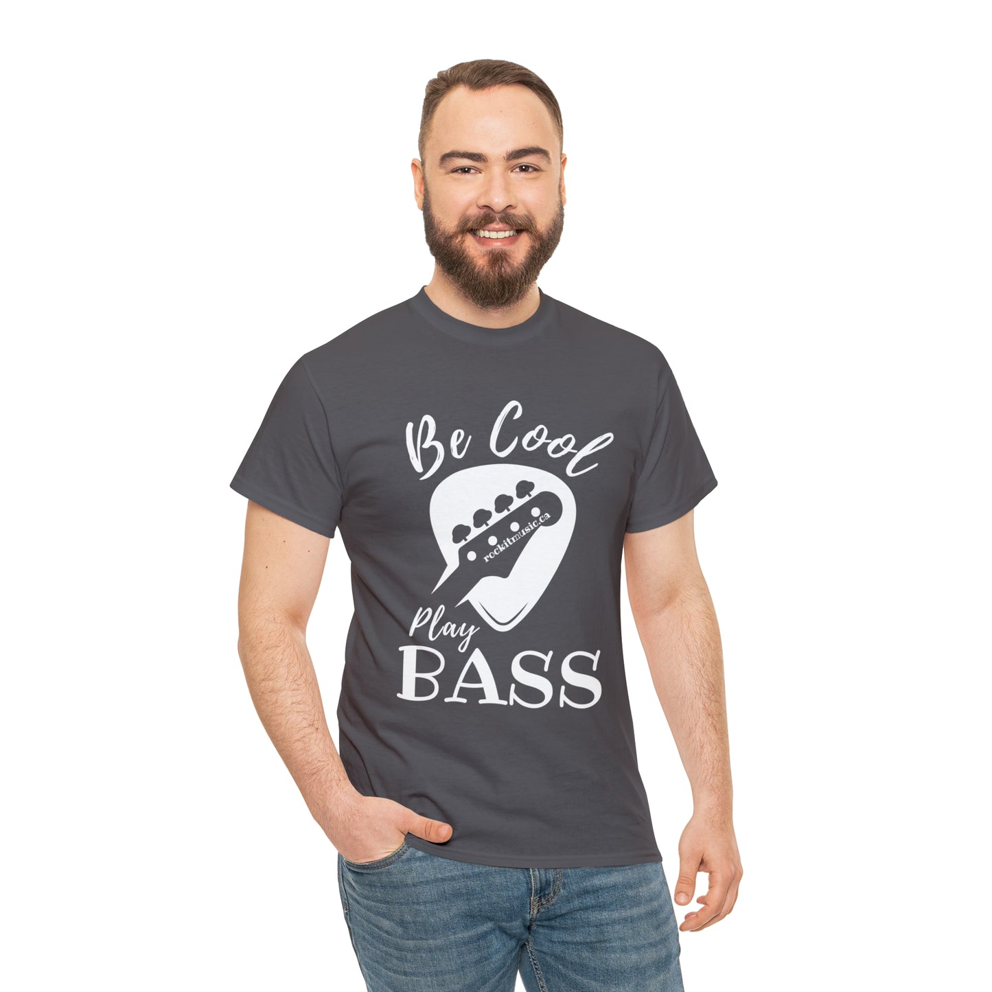 Rockit T-Shirt - Be Cool Play Bass