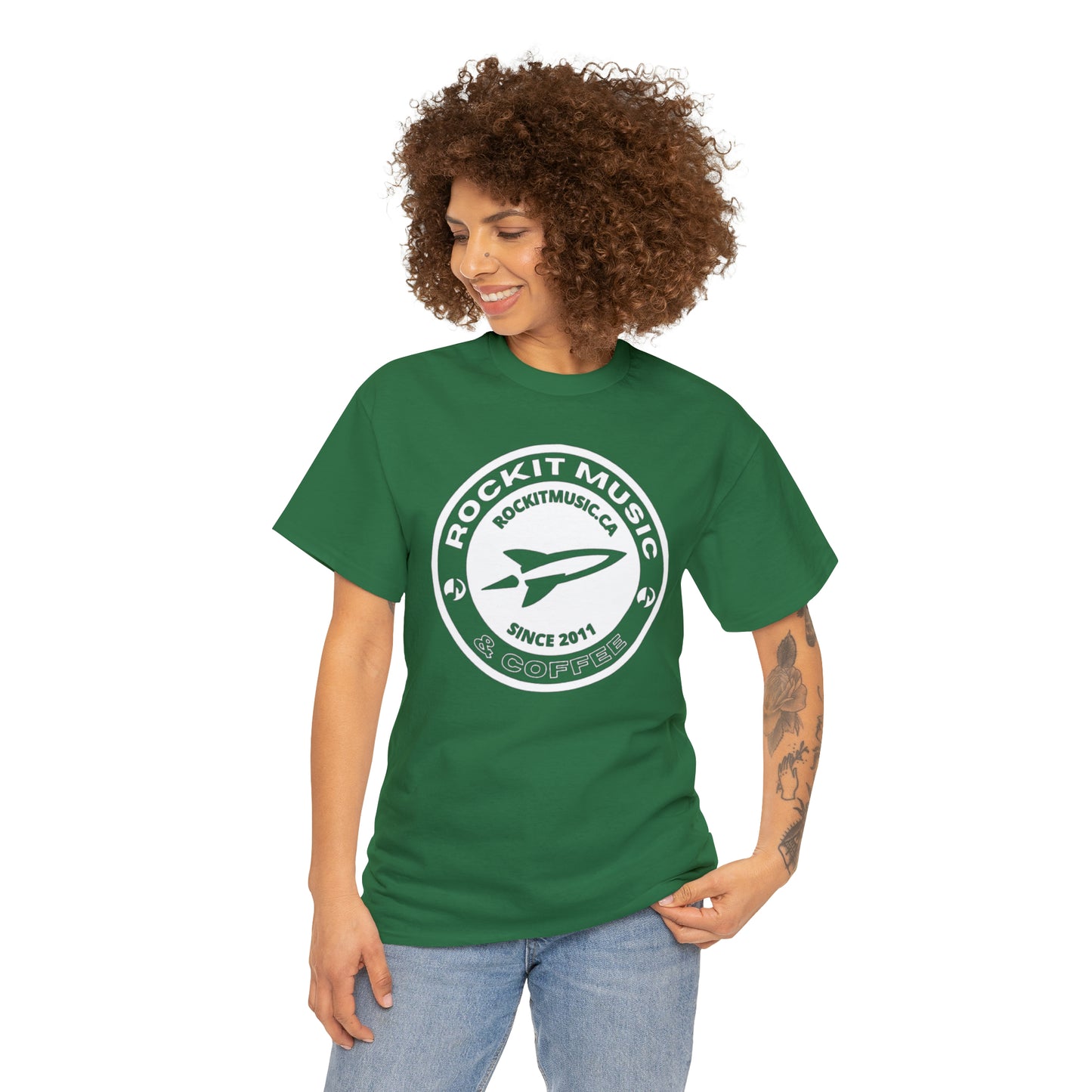 Rockit T-Shirt - White Logo