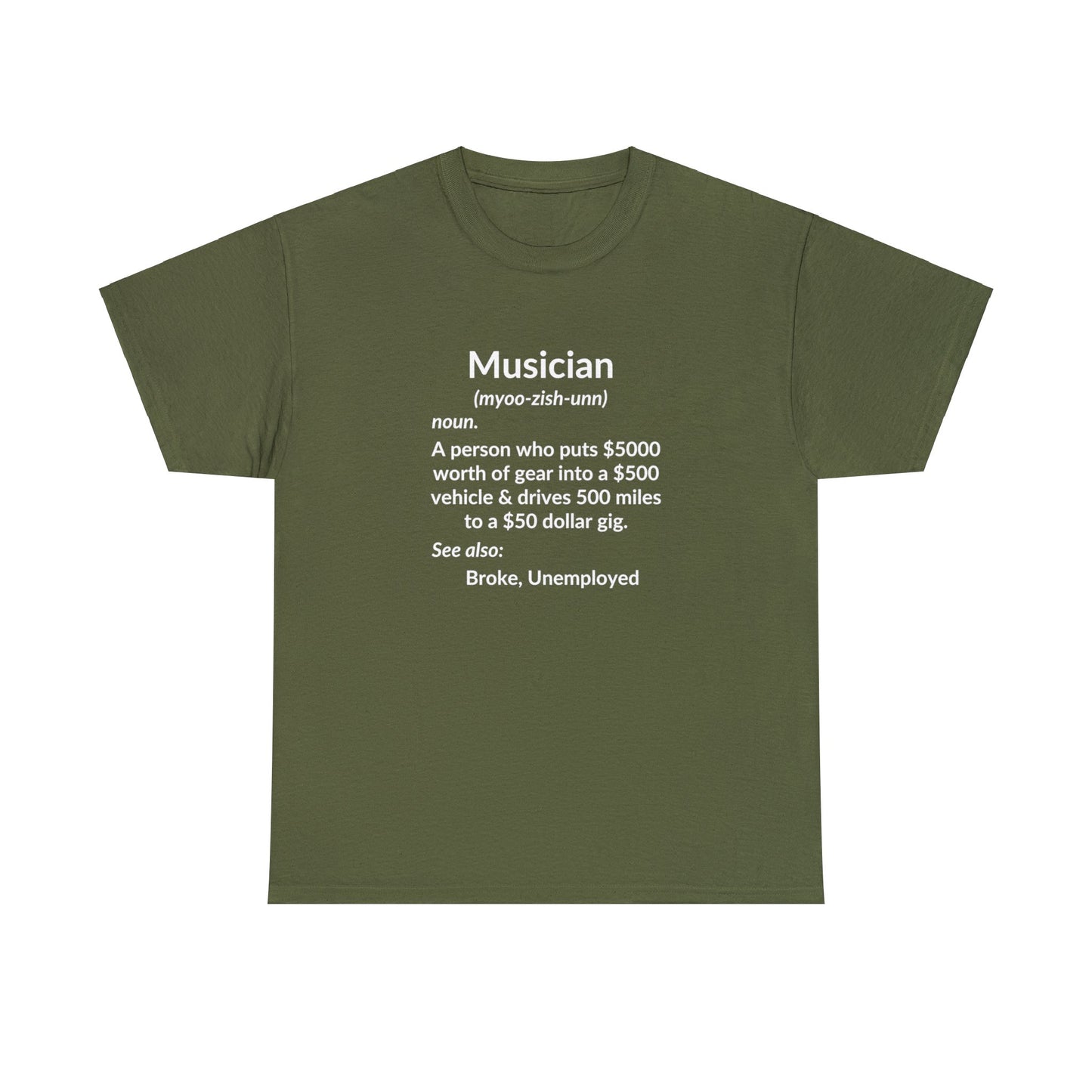 Rockit T-Shirt Musician Definition