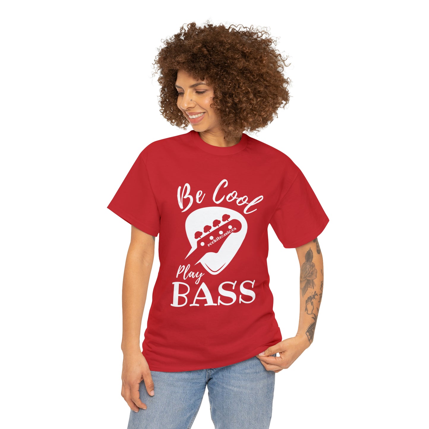 Rockit T-Shirt - Be Cool Play Bass