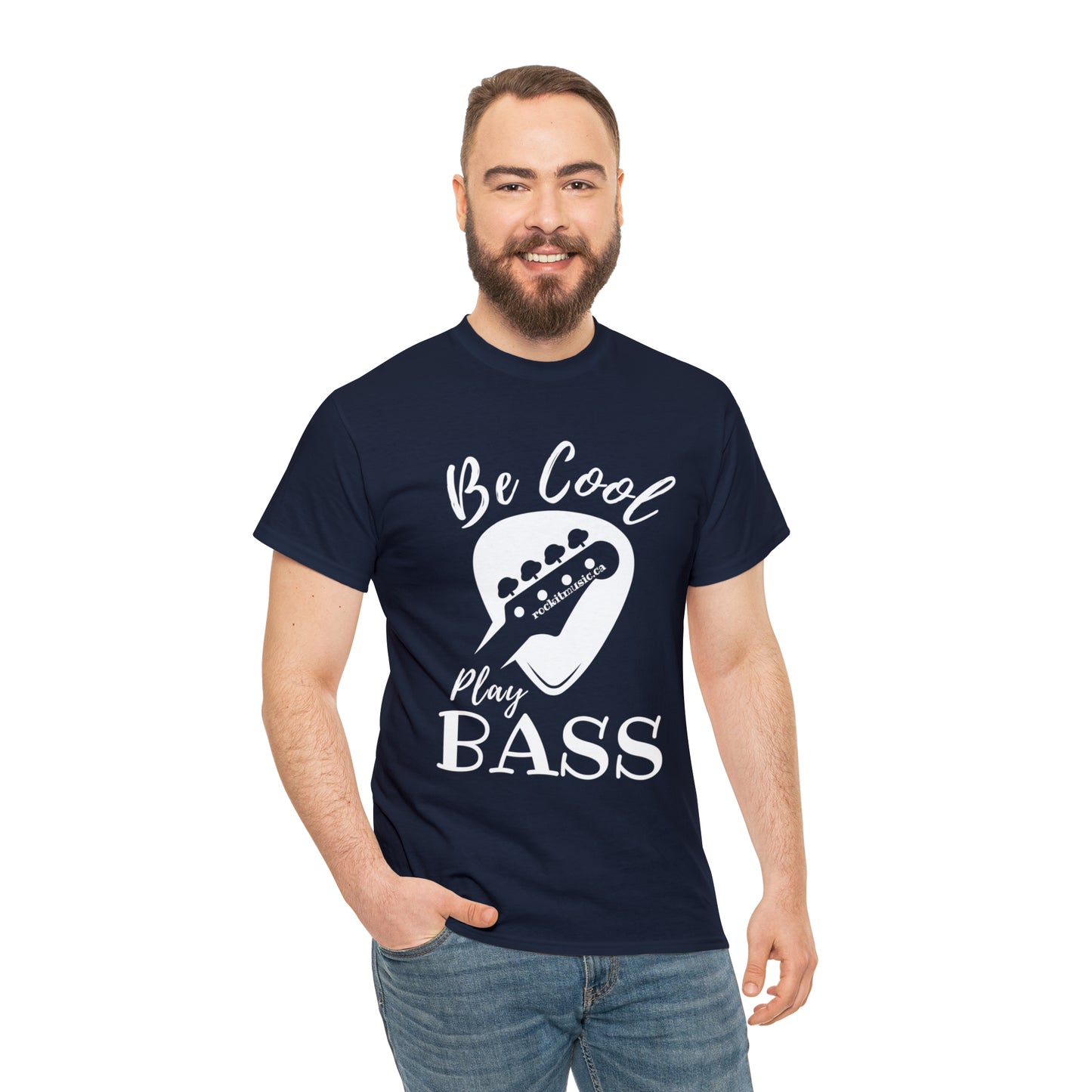 Rockit T-Shirt - Be Cool Play Bass