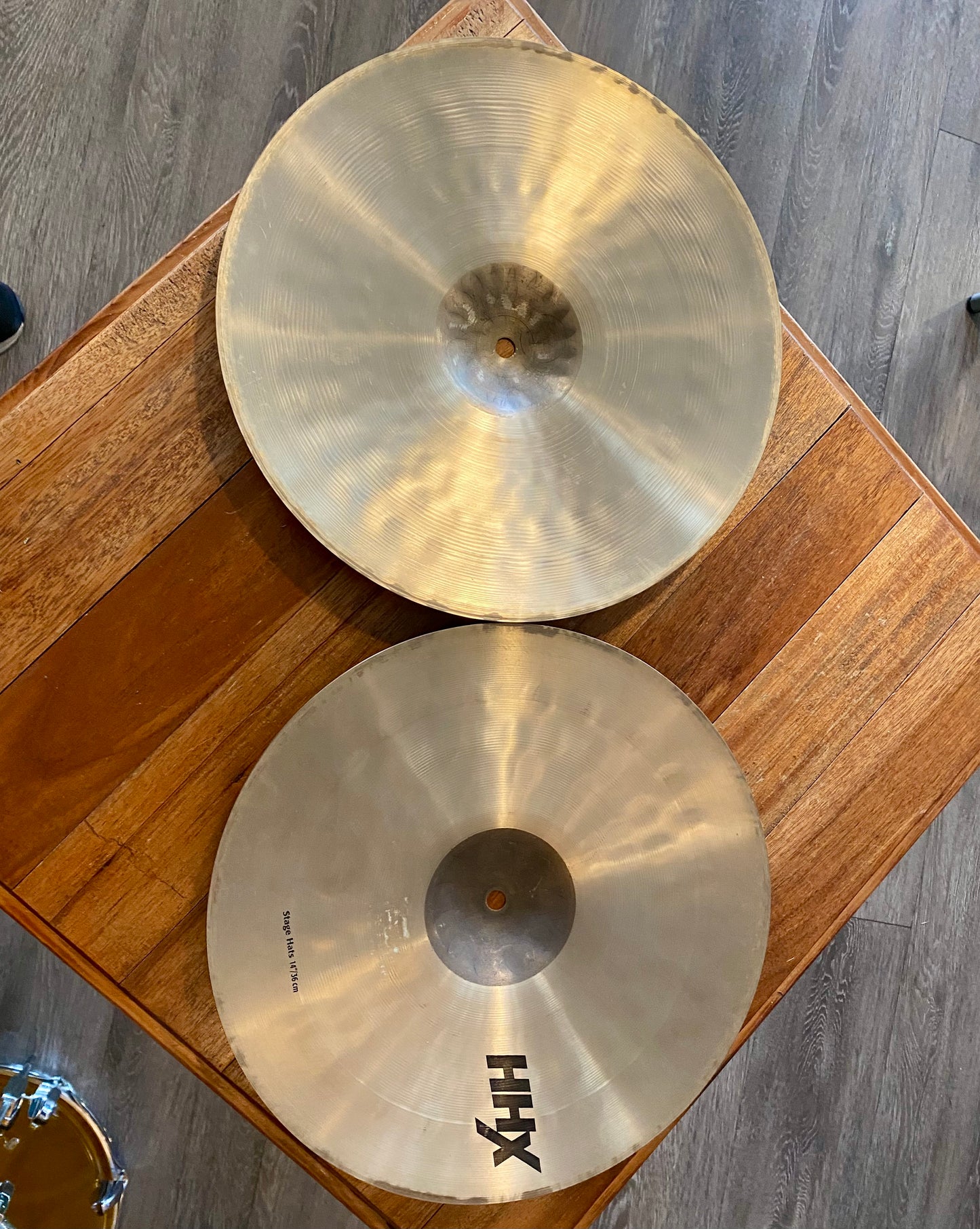 Sabian HHX Stage 14" Hi Hat Cymbals - Pair - Used