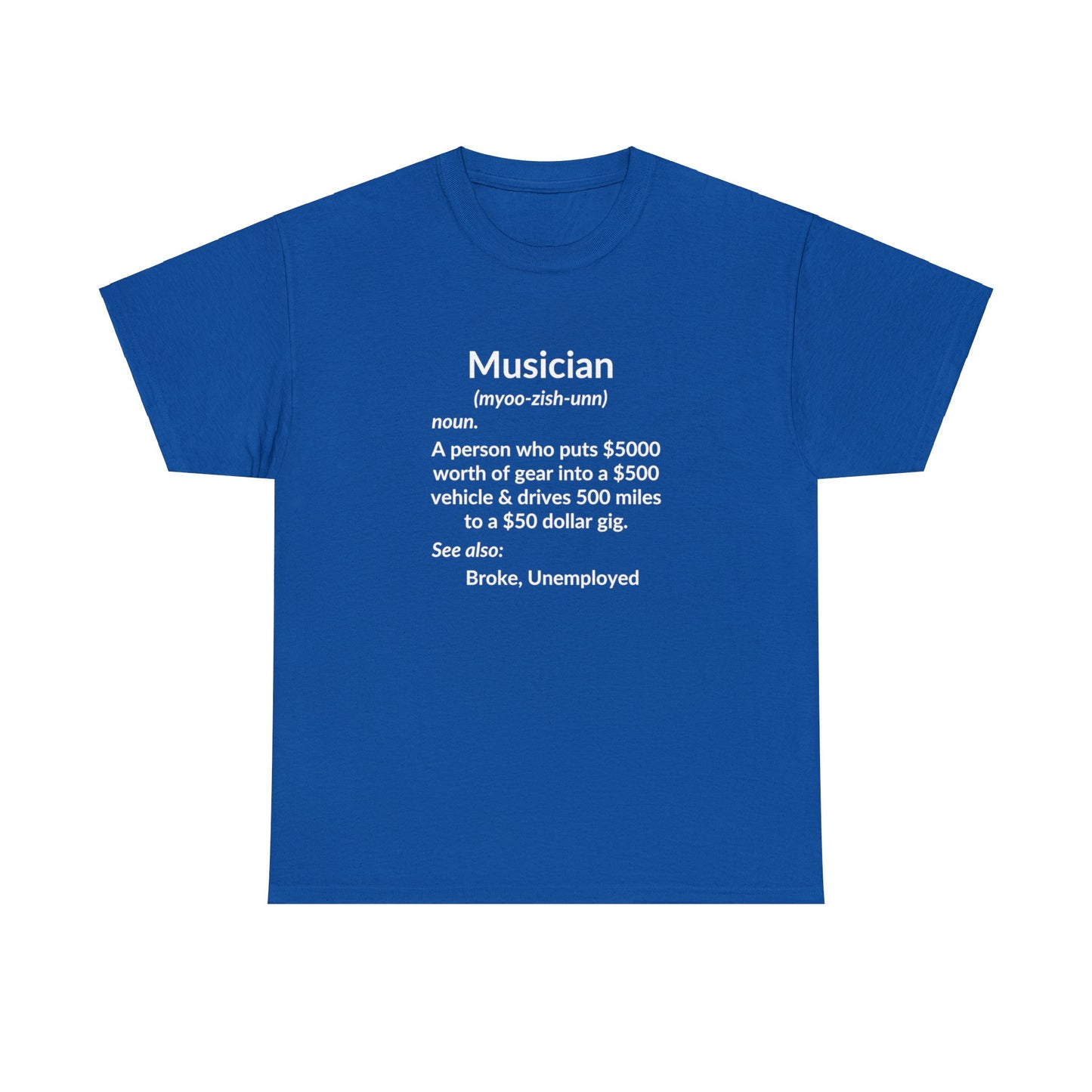 Rockit T-Shirt Musician Definition