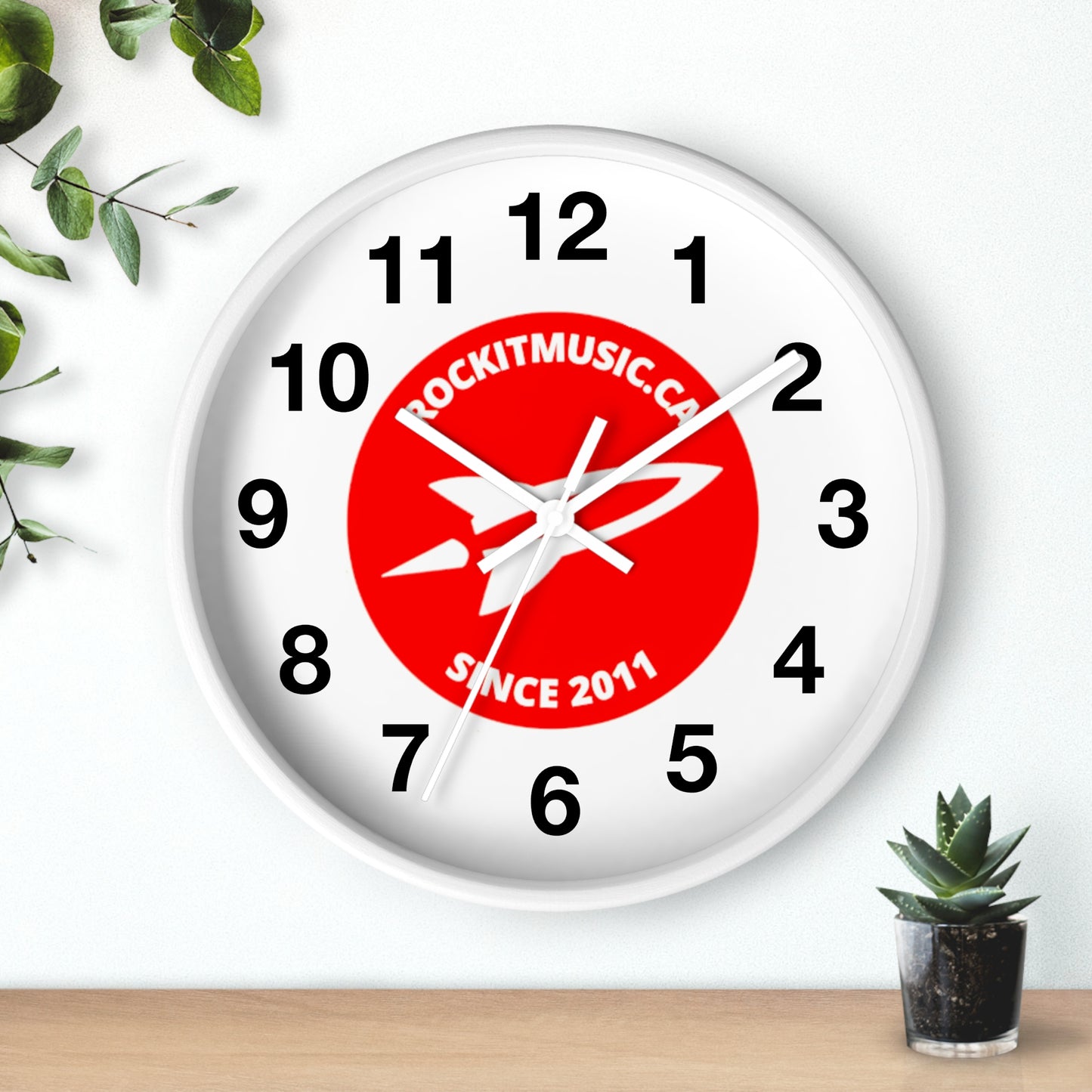 Rockit 10 Inch Wall Clock