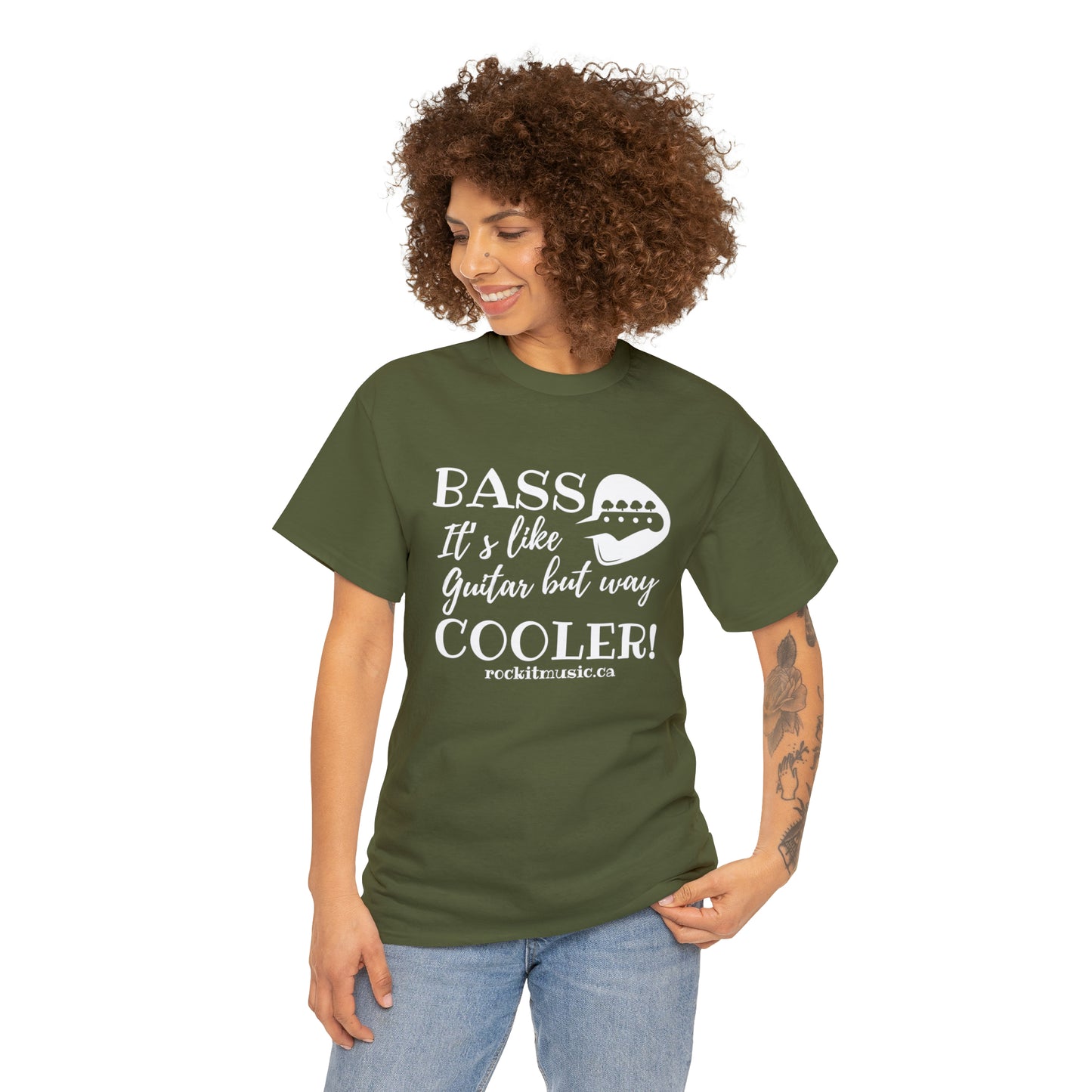 Rockit T-Shirt - Bass is Cooler