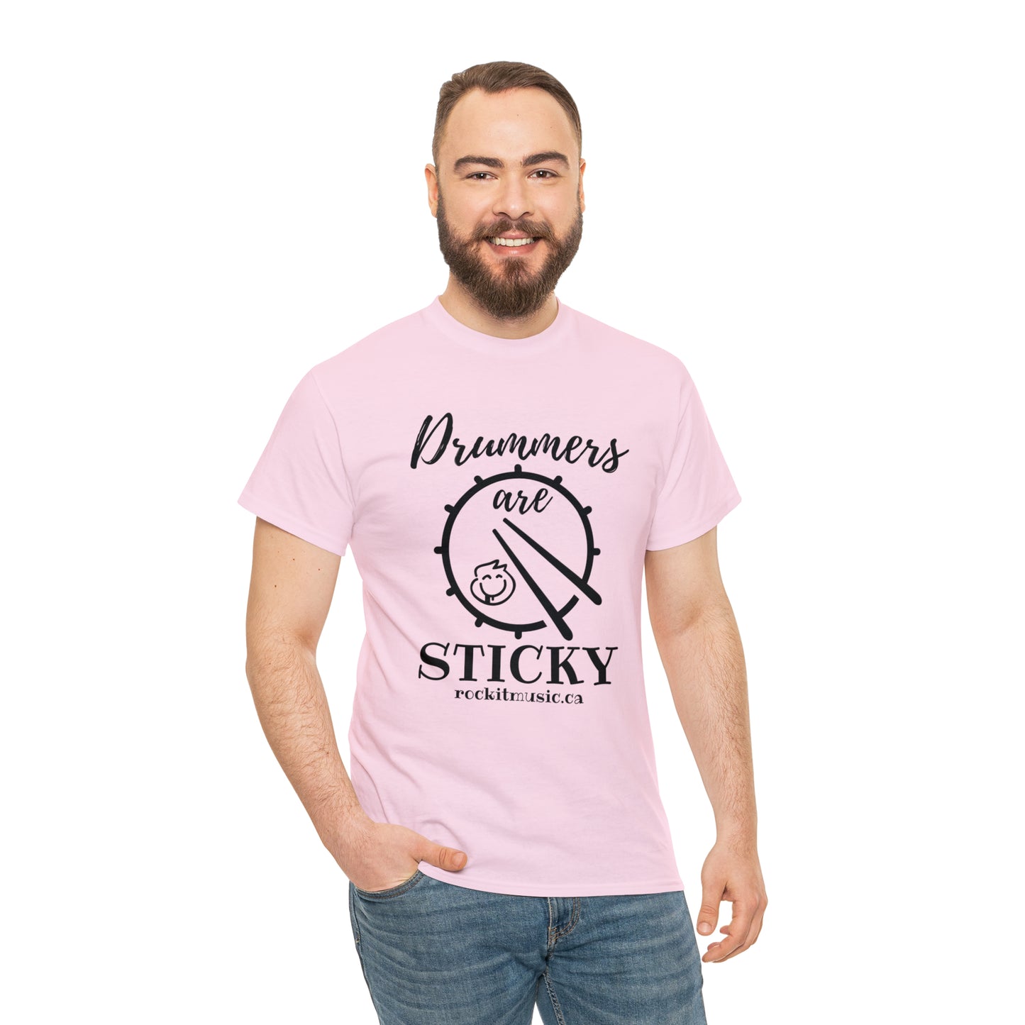 Rockit T-Shirt - Drummers are Sticky