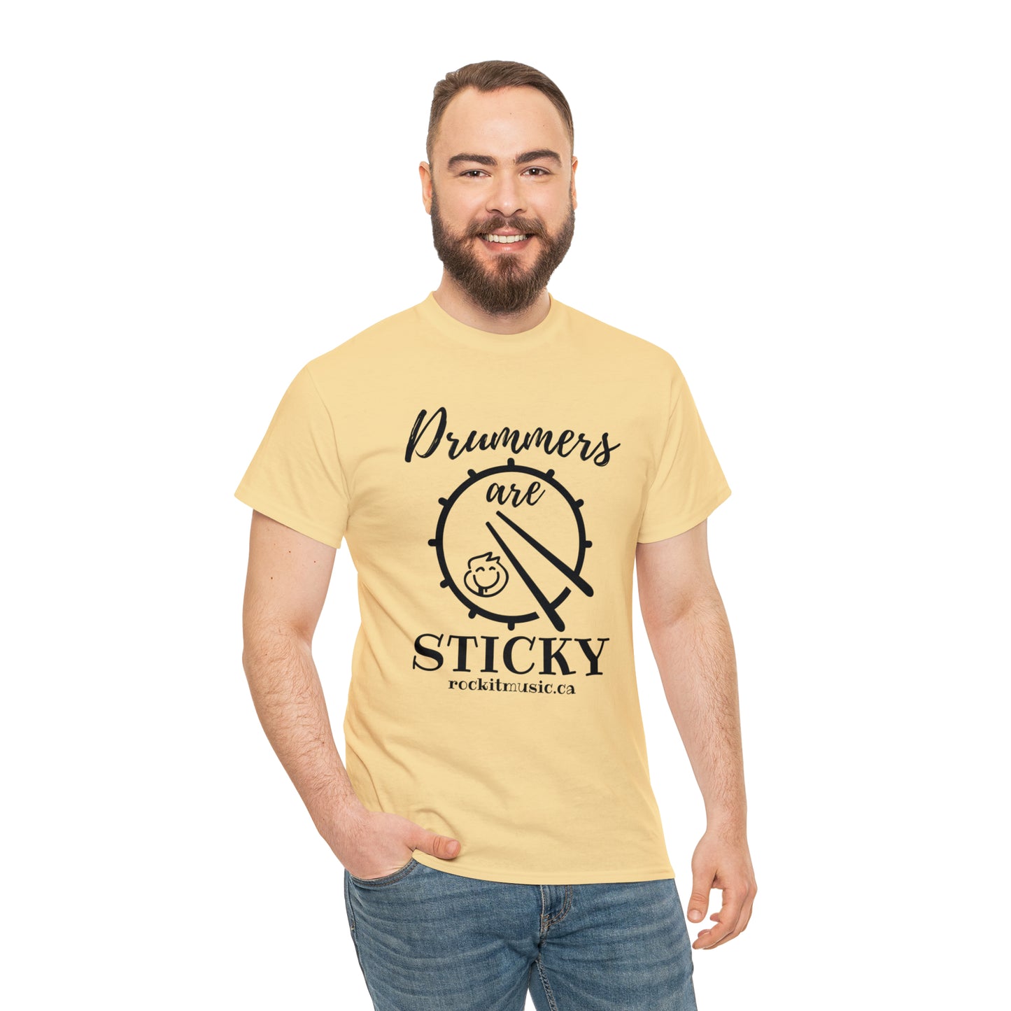 Rockit T-Shirt - Drummers are Sticky