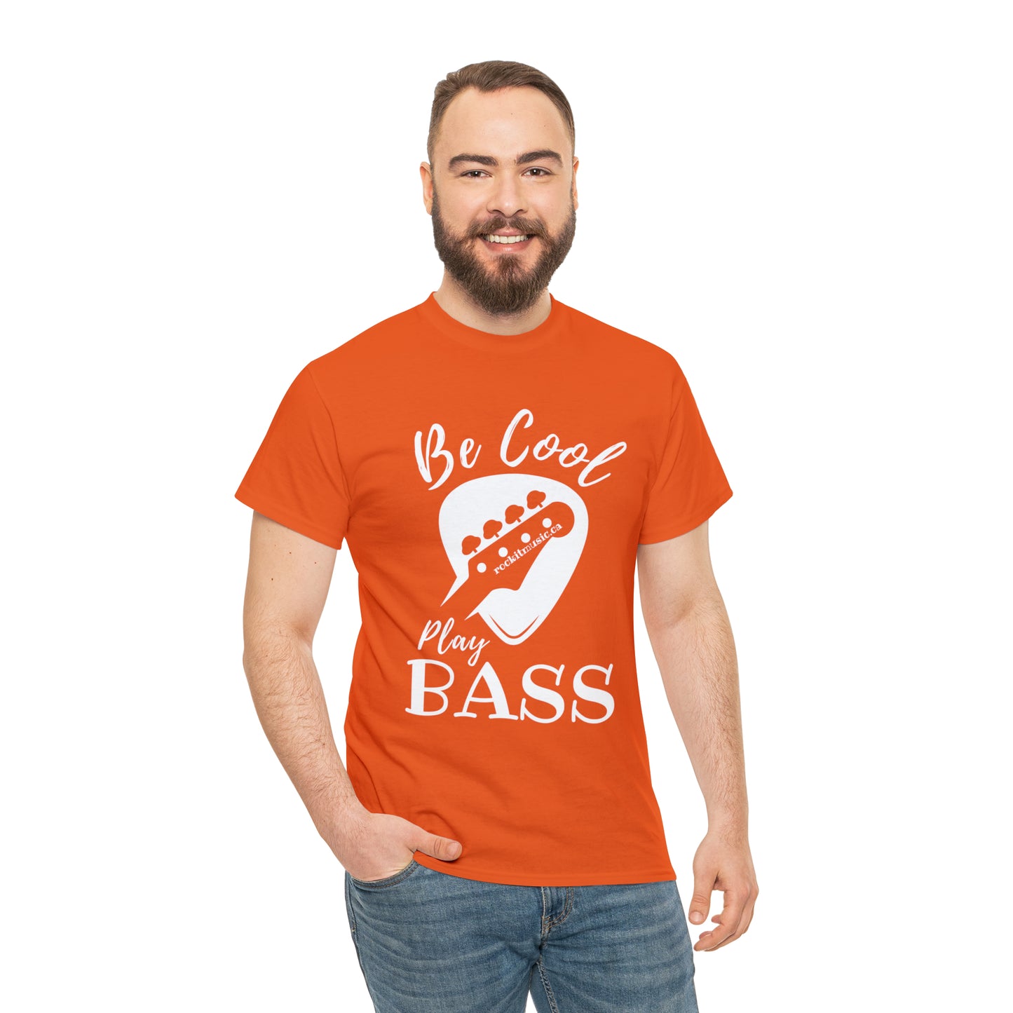 Rockit T-Shirt - Be Cool Play Bass