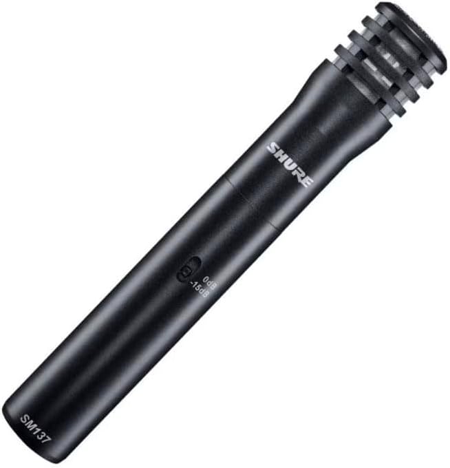 Shure SM137 Professional Instrument Condenser Microphone SM137-LC