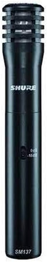 Shure SM137 Professional Instrument Condenser Microphone SM137-LC
