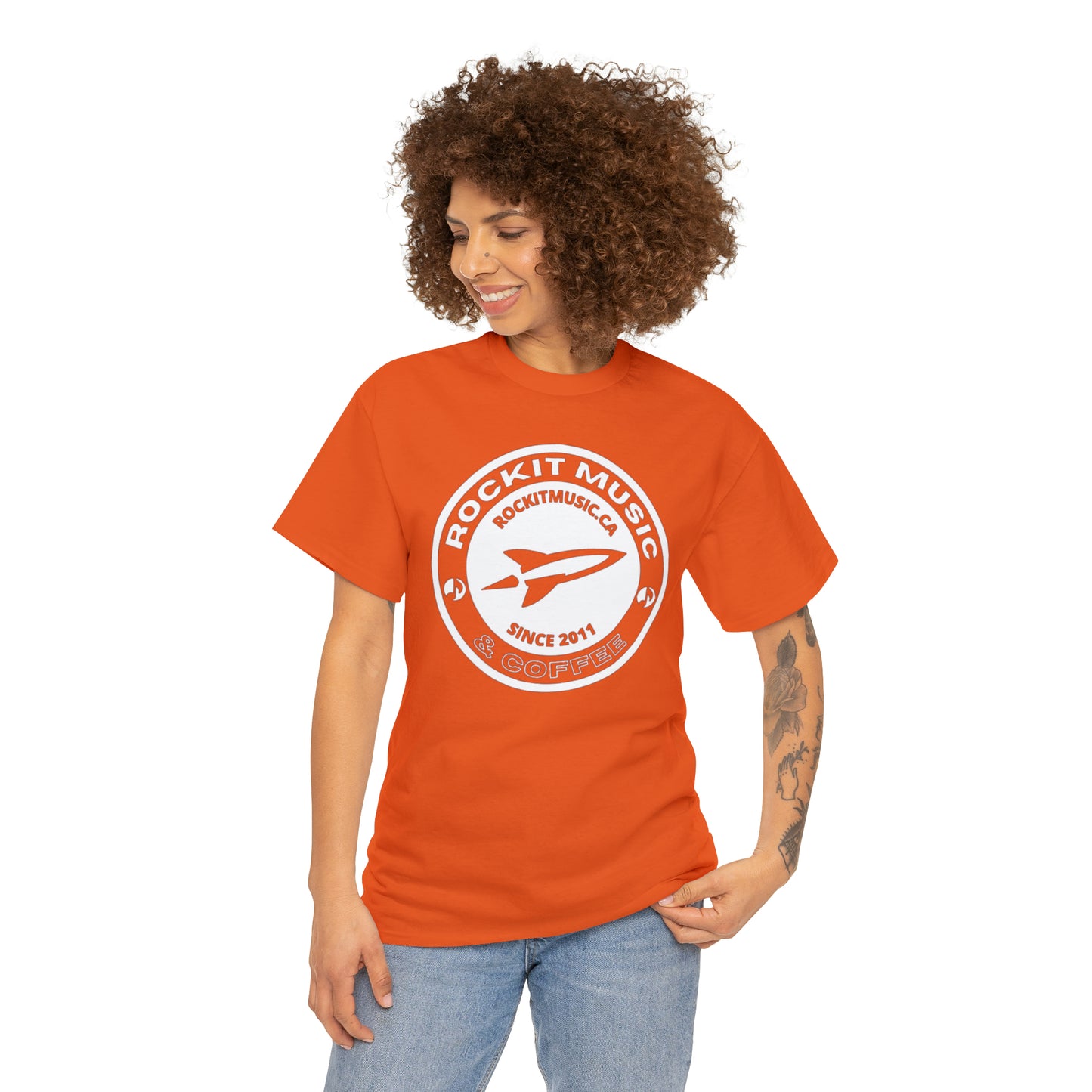 Rockit T-Shirt - White Logo
