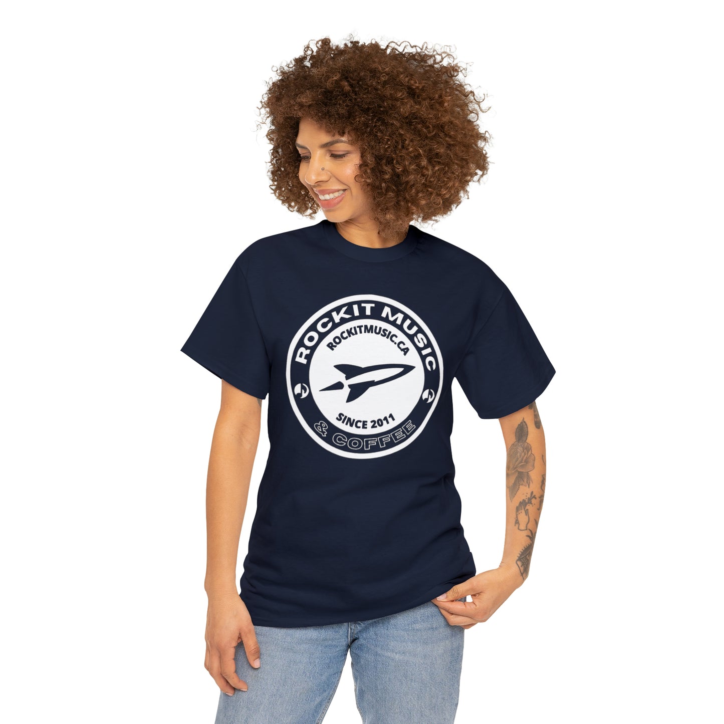 Rockit T-Shirt - White Logo