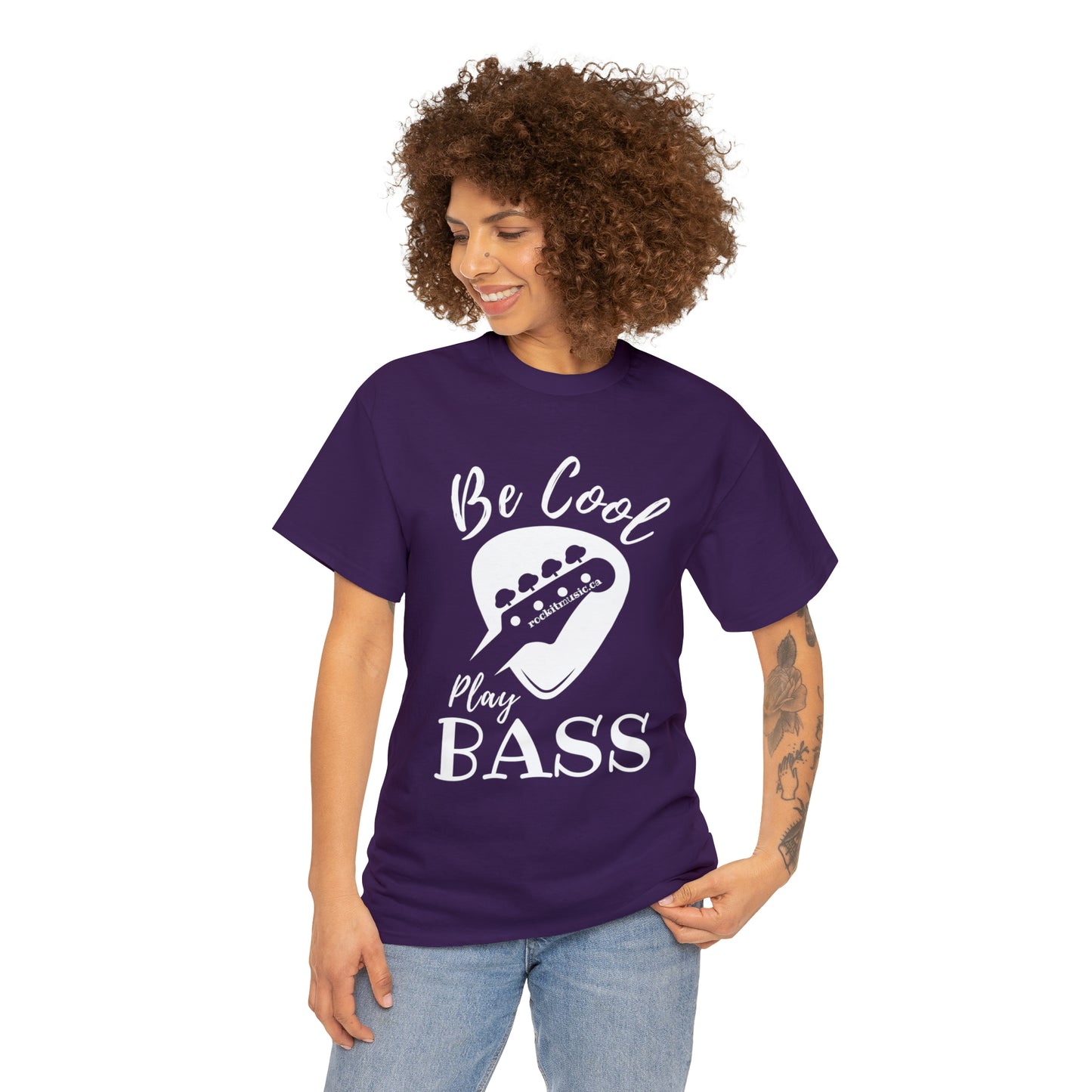 Rockit T-Shirt - Be Cool Play Bass