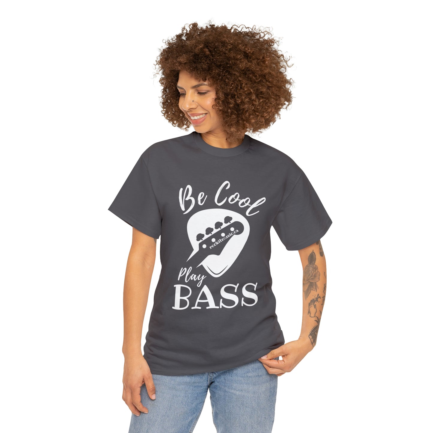 Rockit T-Shirt - Be Cool Play Bass