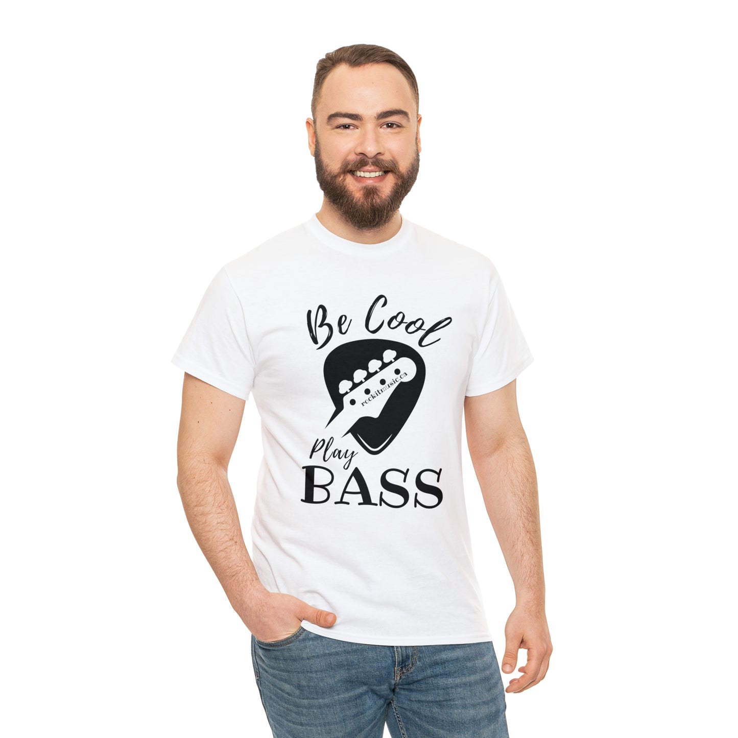 Rockit T-Shirt - Be Cool Play Bass