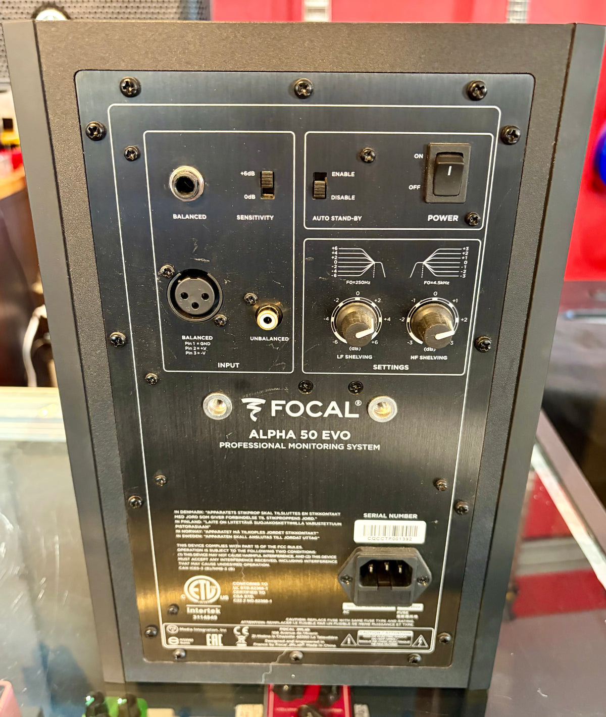Focal Professional Alpha 50 Evo 2-Way Active 5'' Studio Monitor (Pair) ALPHA 50 EVO - Consignment
