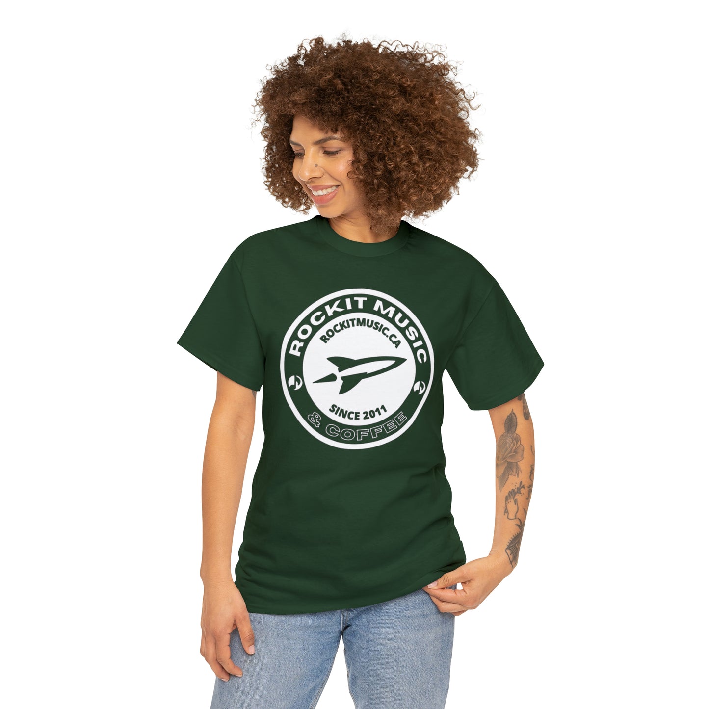 Rockit T-Shirt - White Logo